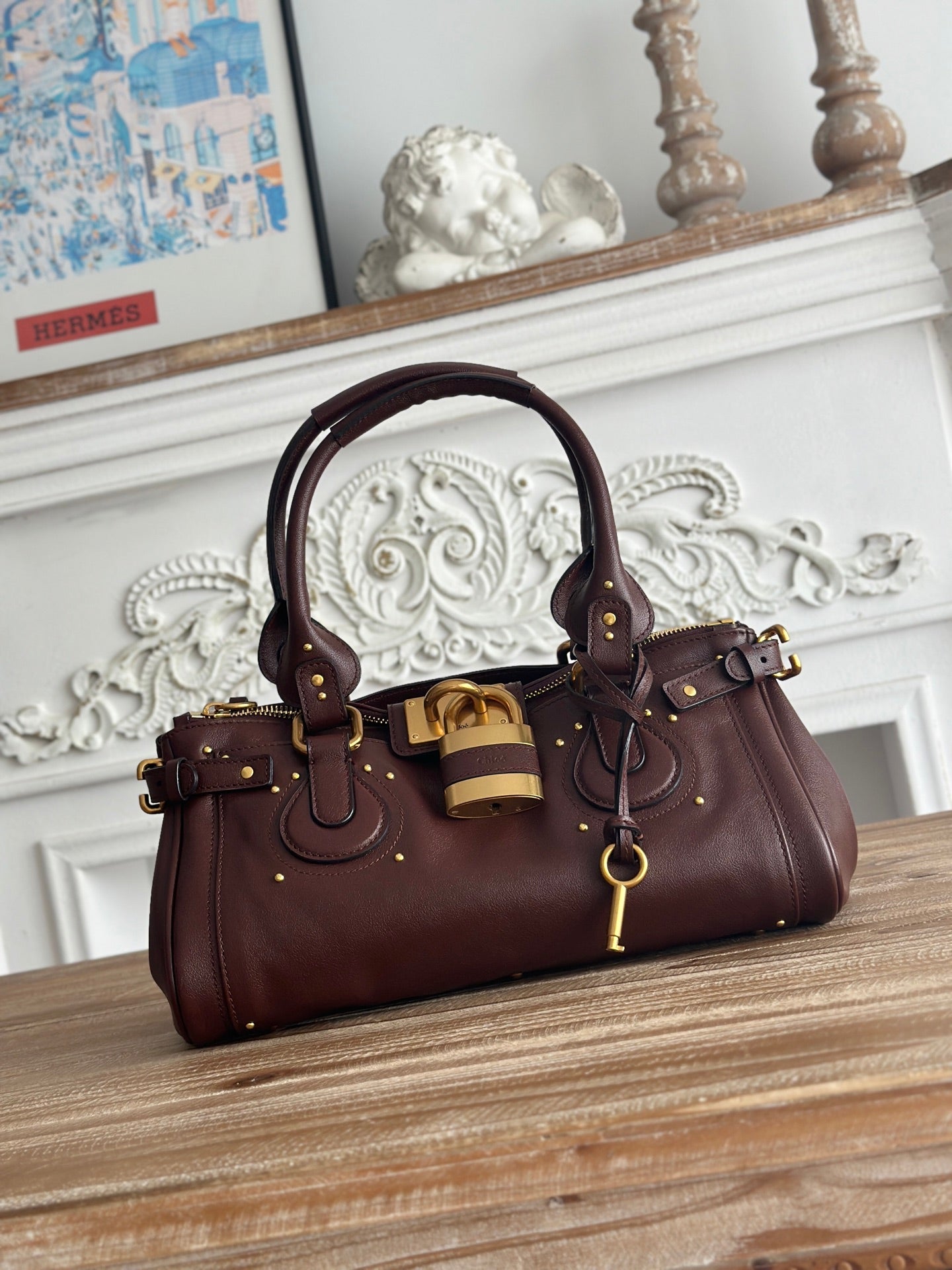 Chloé Paddington Padlock Satchel