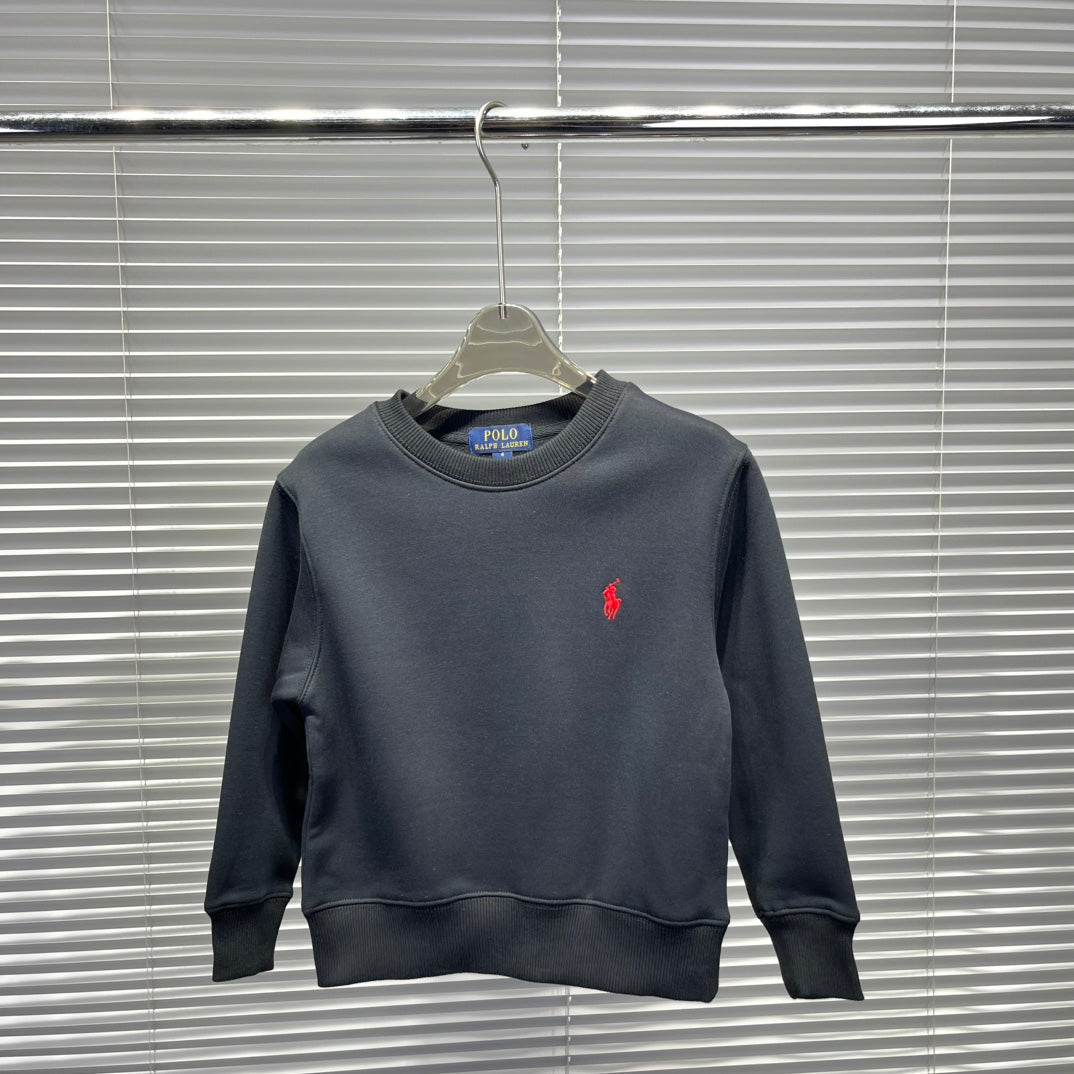 Ralph Lauren Classic Embroidered Logo Sweatshirt – Kids Collection