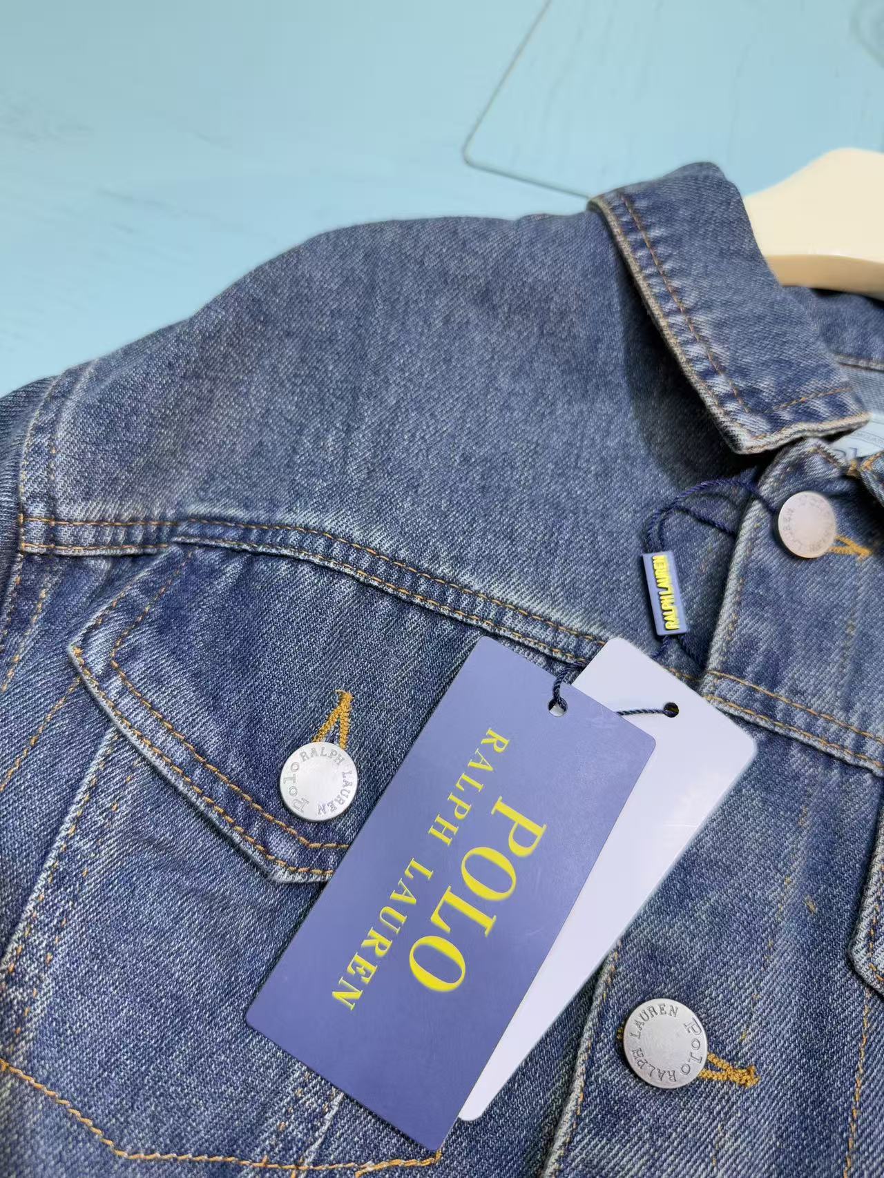 Ralph Lauren Kids Denim Shirt Jacket – 2025SS Collection
