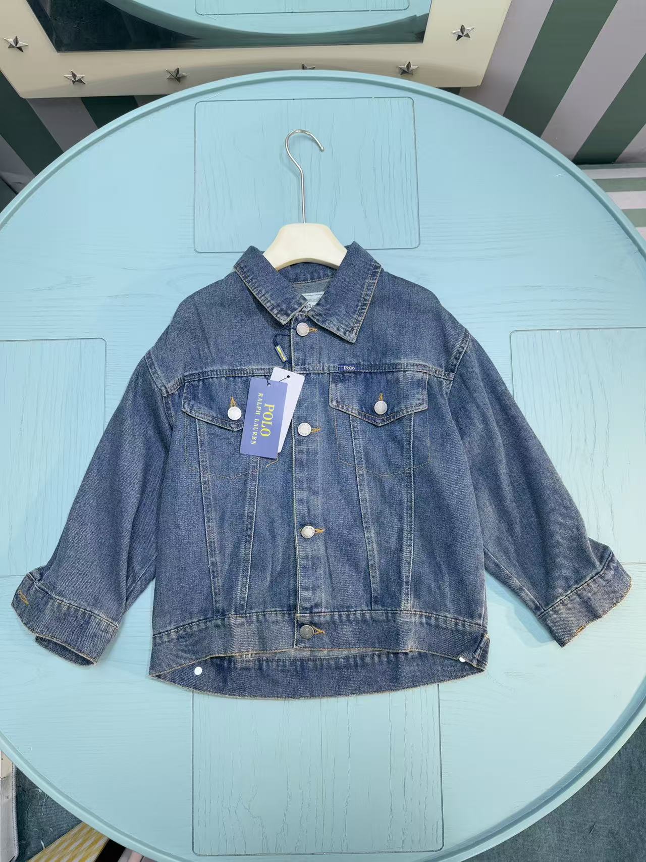 Ralph Lauren Kids Denim Shirt Jacket – 2025SS Collection