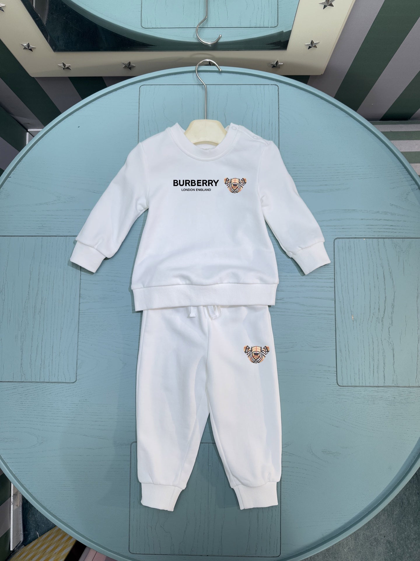 Burberry Infant Two-Piece Set – Kids Collection – 2025SS