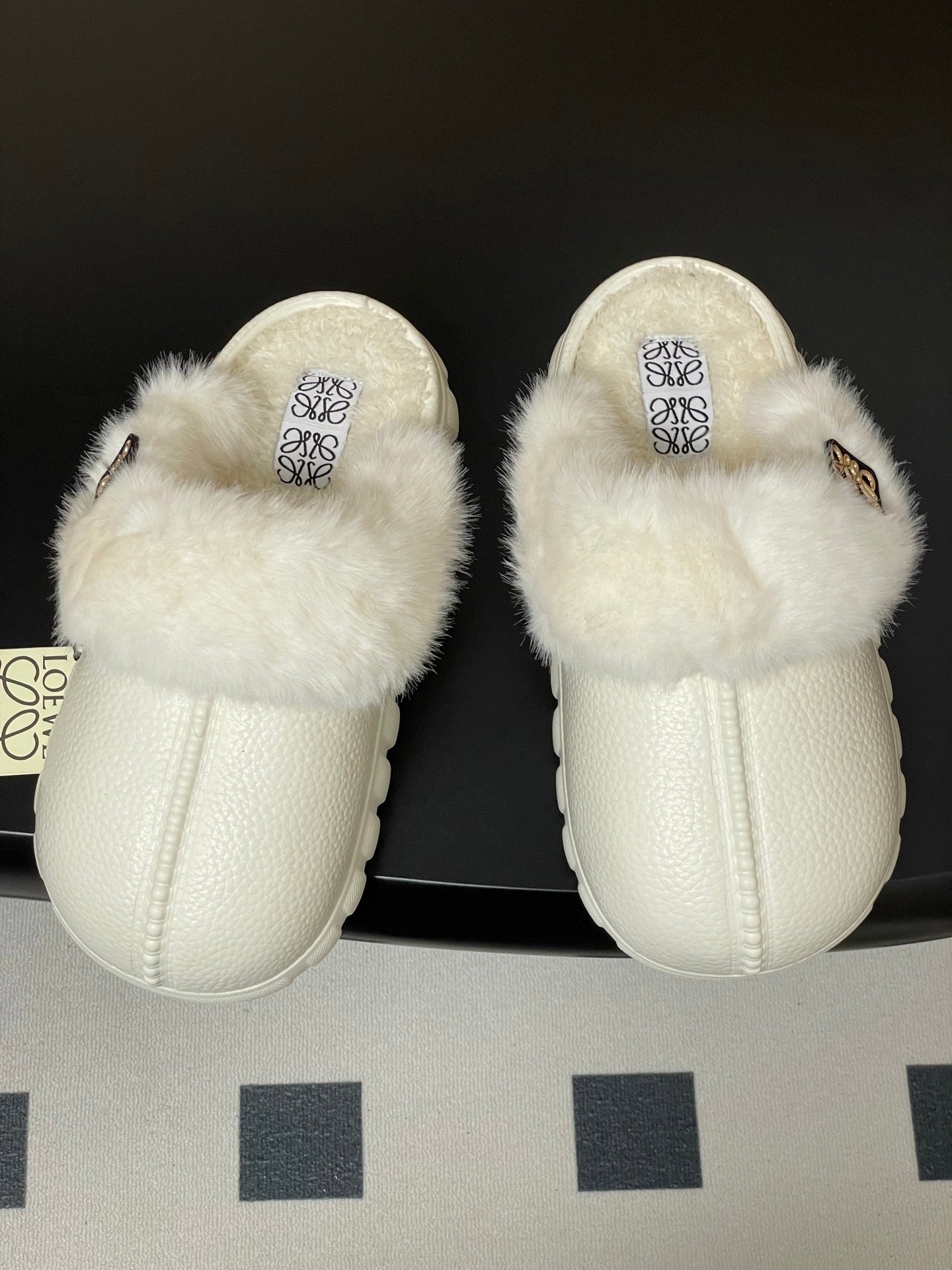 Loewe Wool Thick-Sole Mules – 25SS