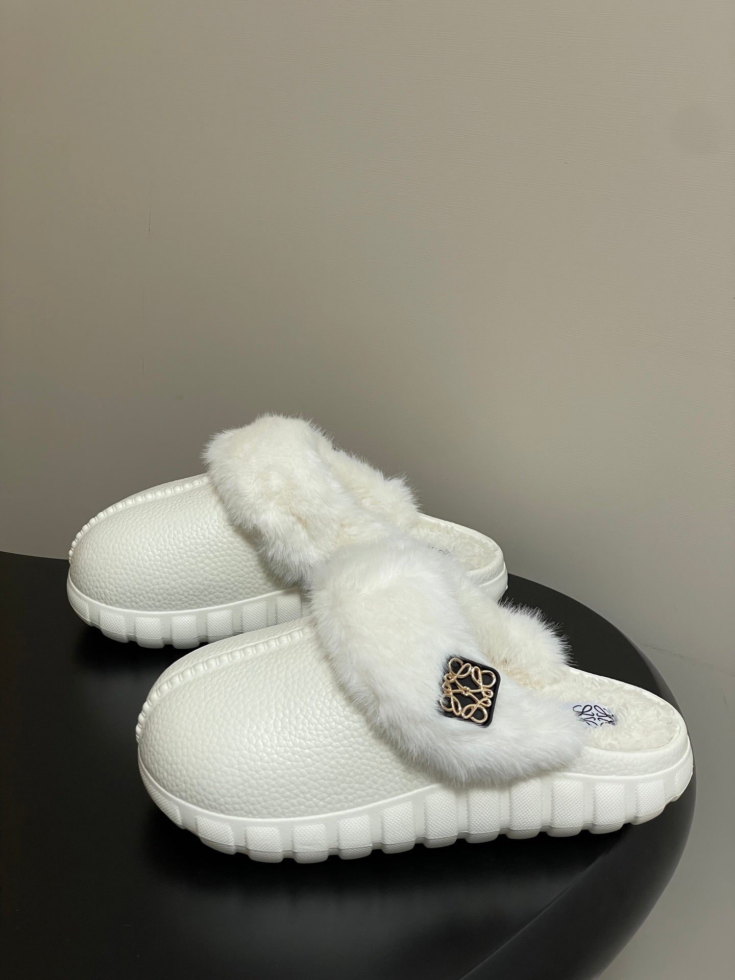 Loewe Wool Thick-Sole Mules – 25SS