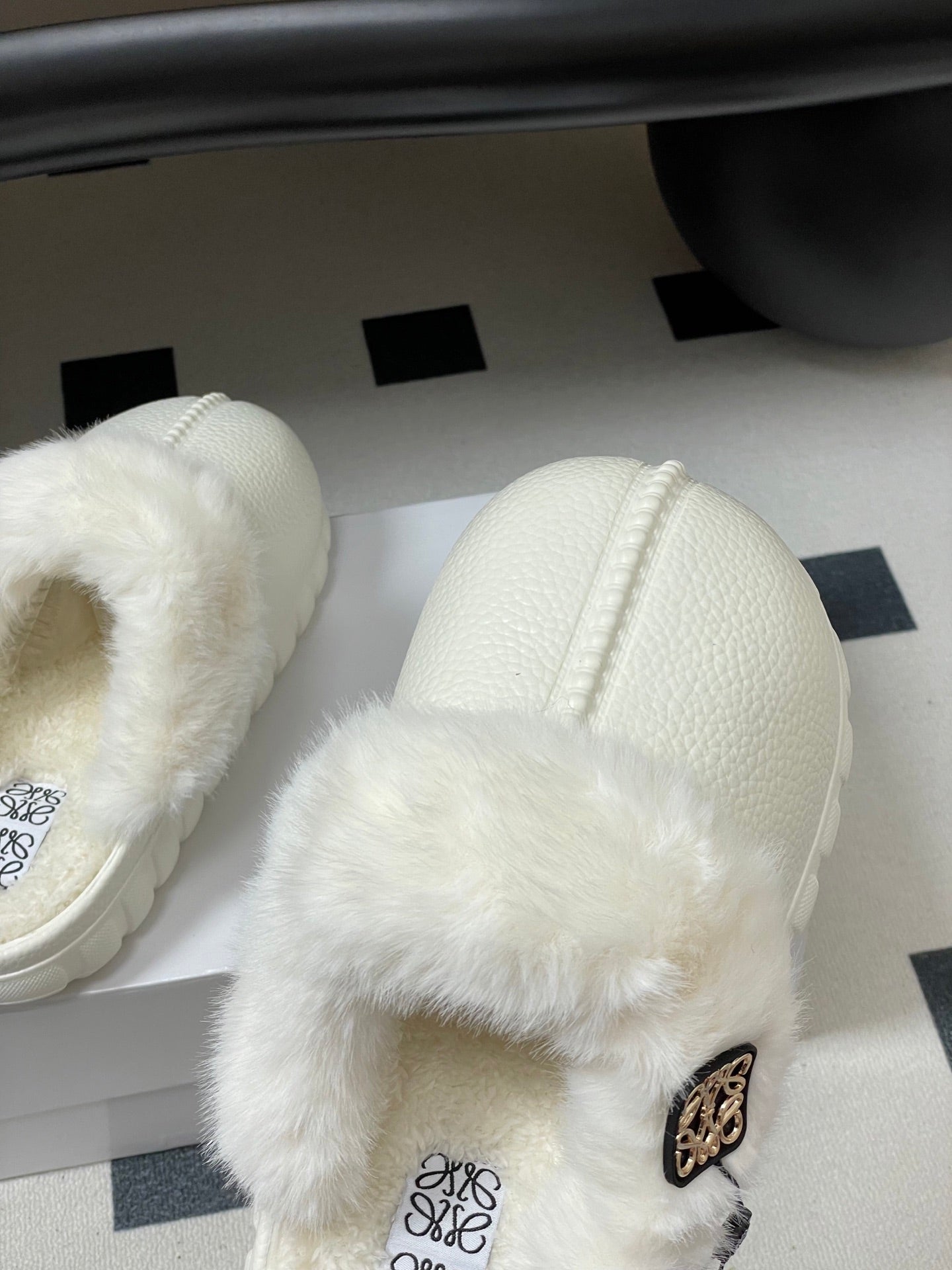 Loewe Wool Thick-Sole Mules – 25SS