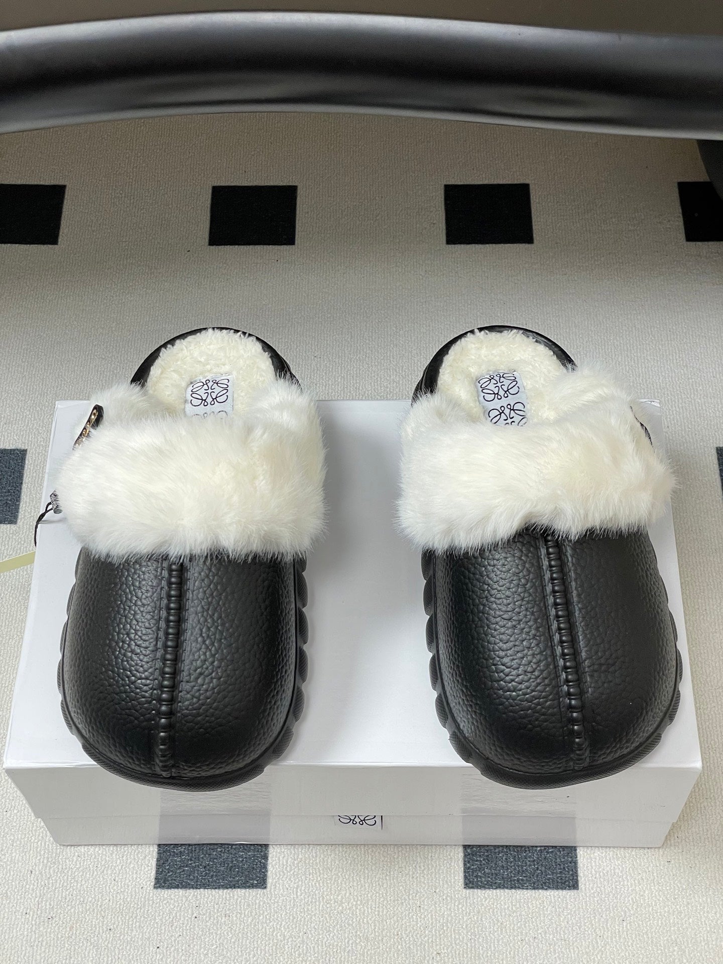 Loewe Wool Thick-Sole Mules – 25SS