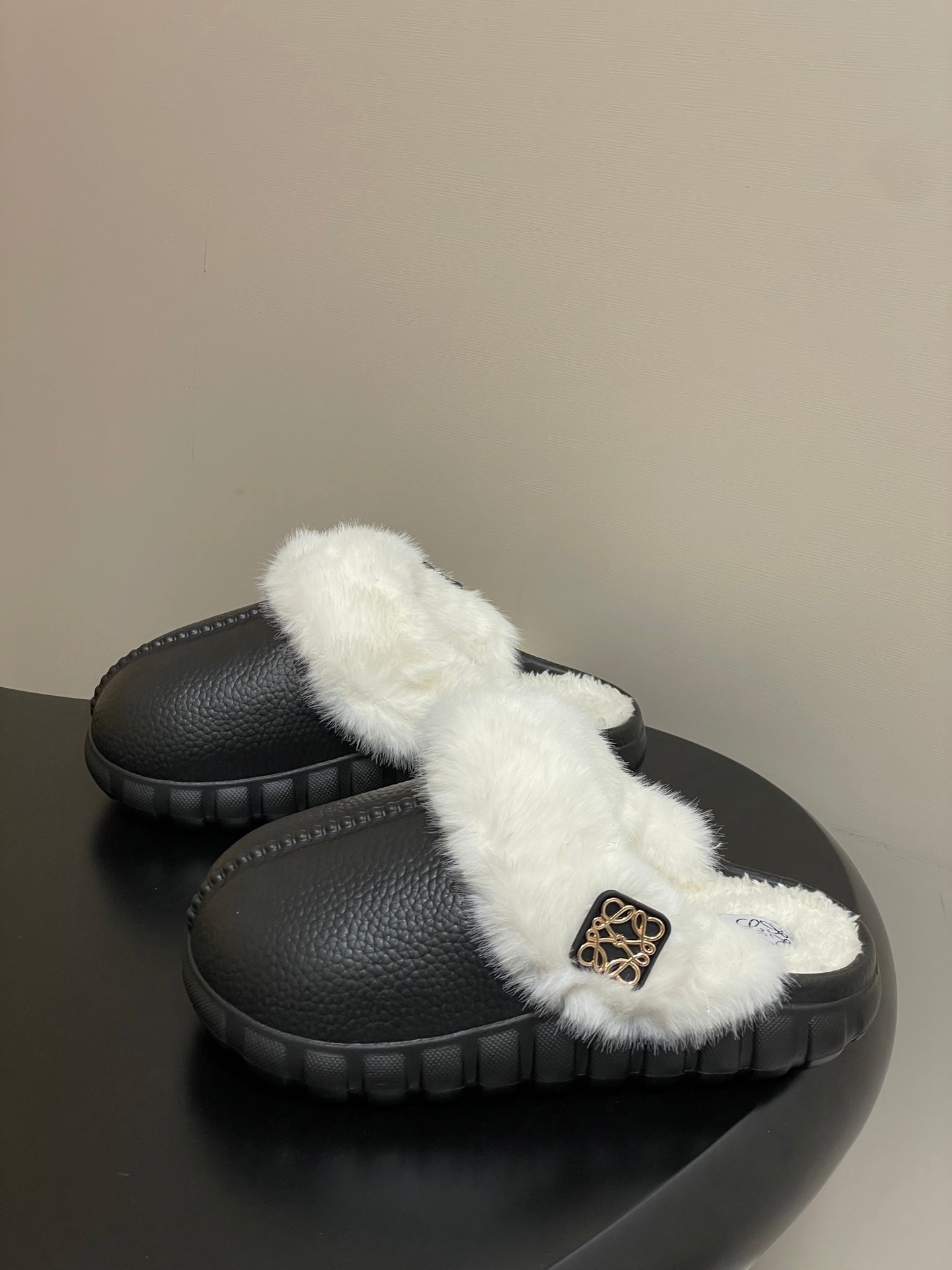 Loewe Wool Thick-Sole Mules – 25SS