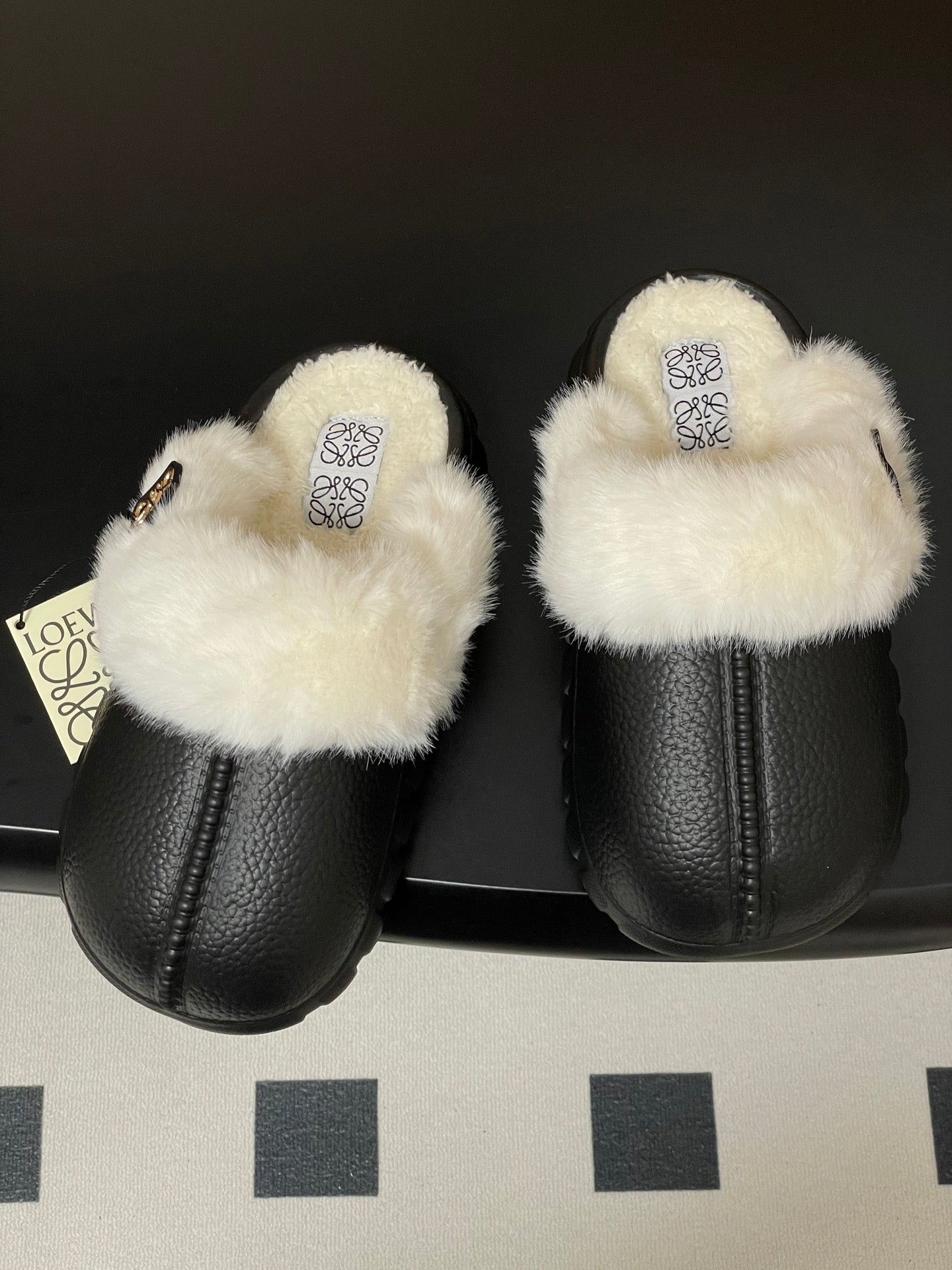 Loewe Wool Thick-Sole Mules – 25SS