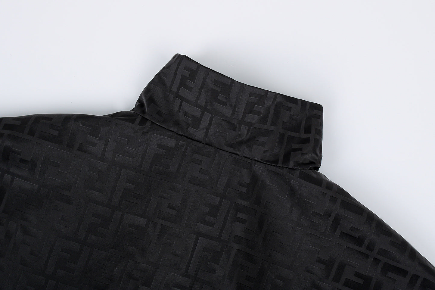 Fendi Stand-Collar Nylon Bomber Jacket