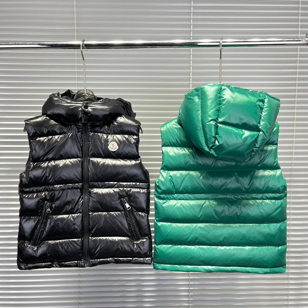Moncler Ania Fitted Down Vest – Kids Collection – 2025