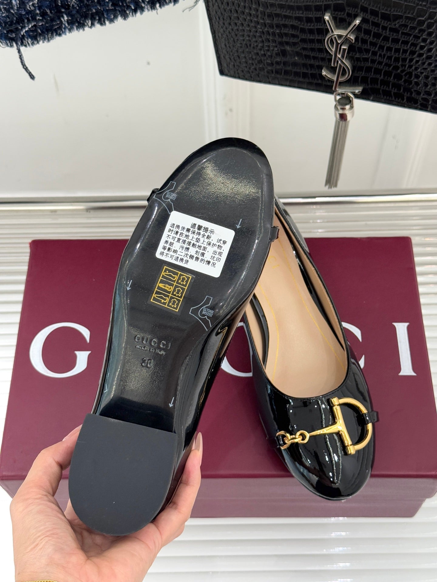 Gucci Horsebit Block Heel Pumps – 25FW