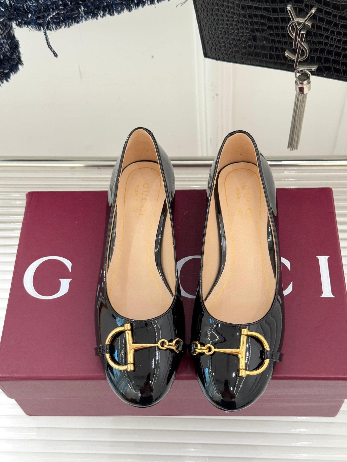 Gucci Horsebit Block Heel Pumps – 25FW