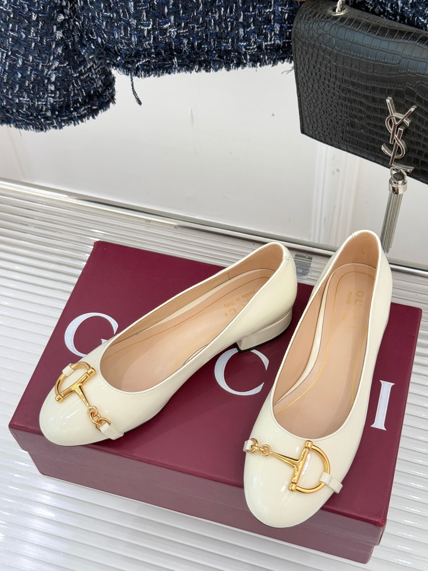 Gucci Horsebit Block Heel Pumps – 25FW