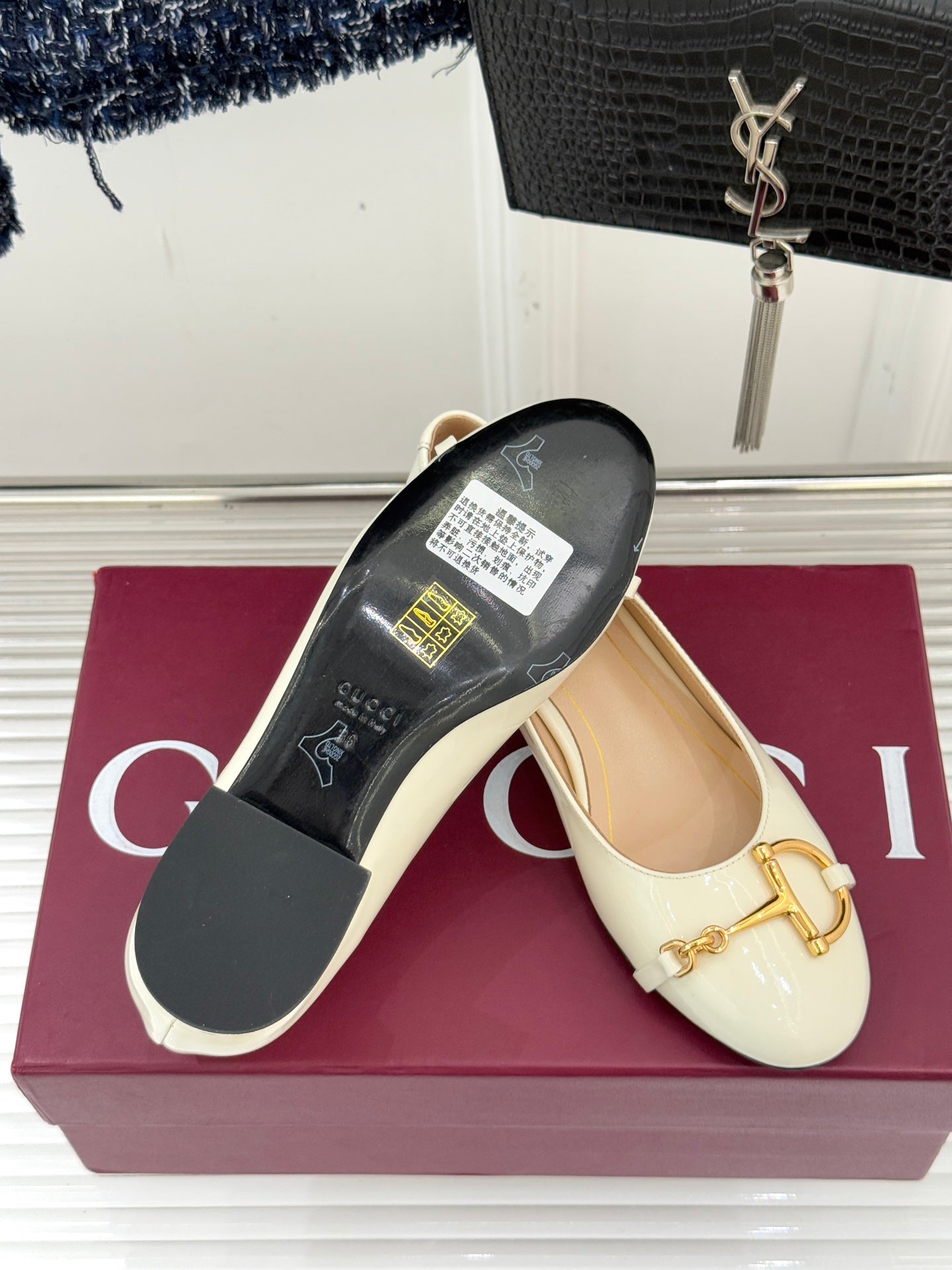 Gucci Horsebit Block Heel Pumps – 25FW