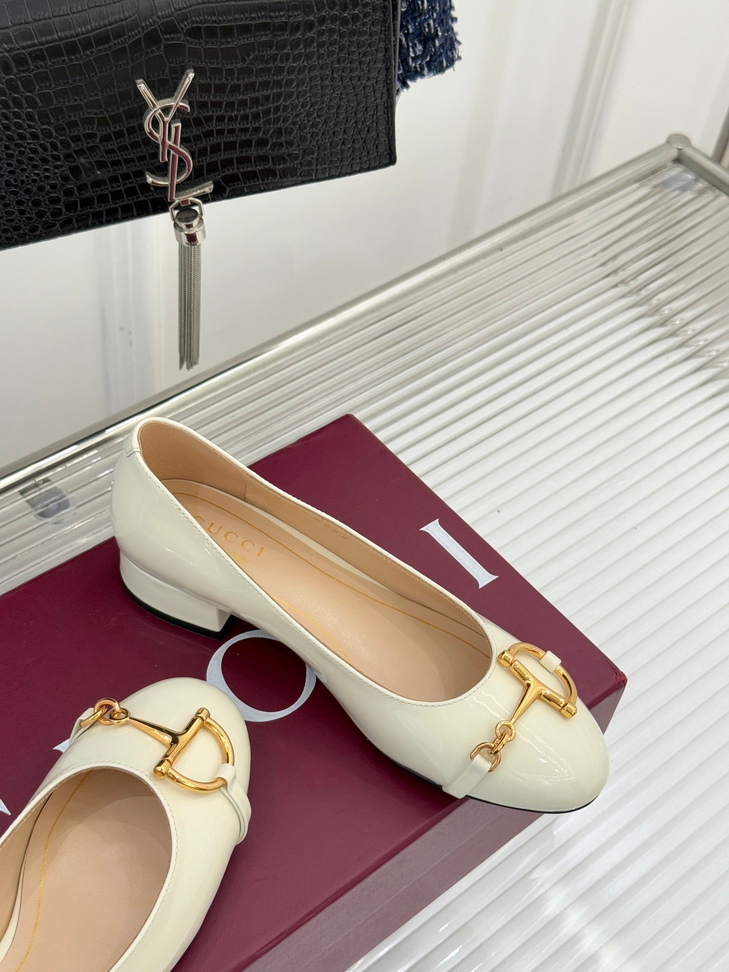 Gucci Horsebit Block Heel Pumps – 25FW