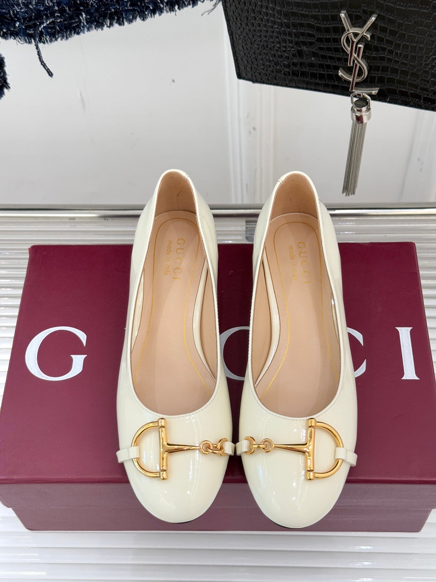 Gucci Horsebit Block Heel Pumps – 25FW