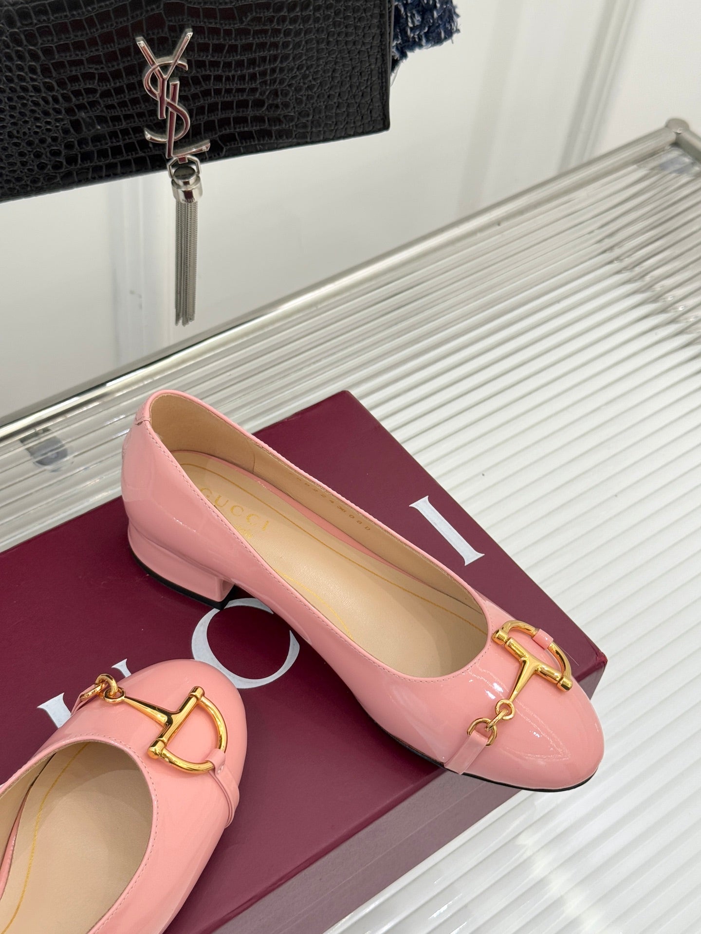 Gucci Horsebit Block Heel Pumps – 25FW