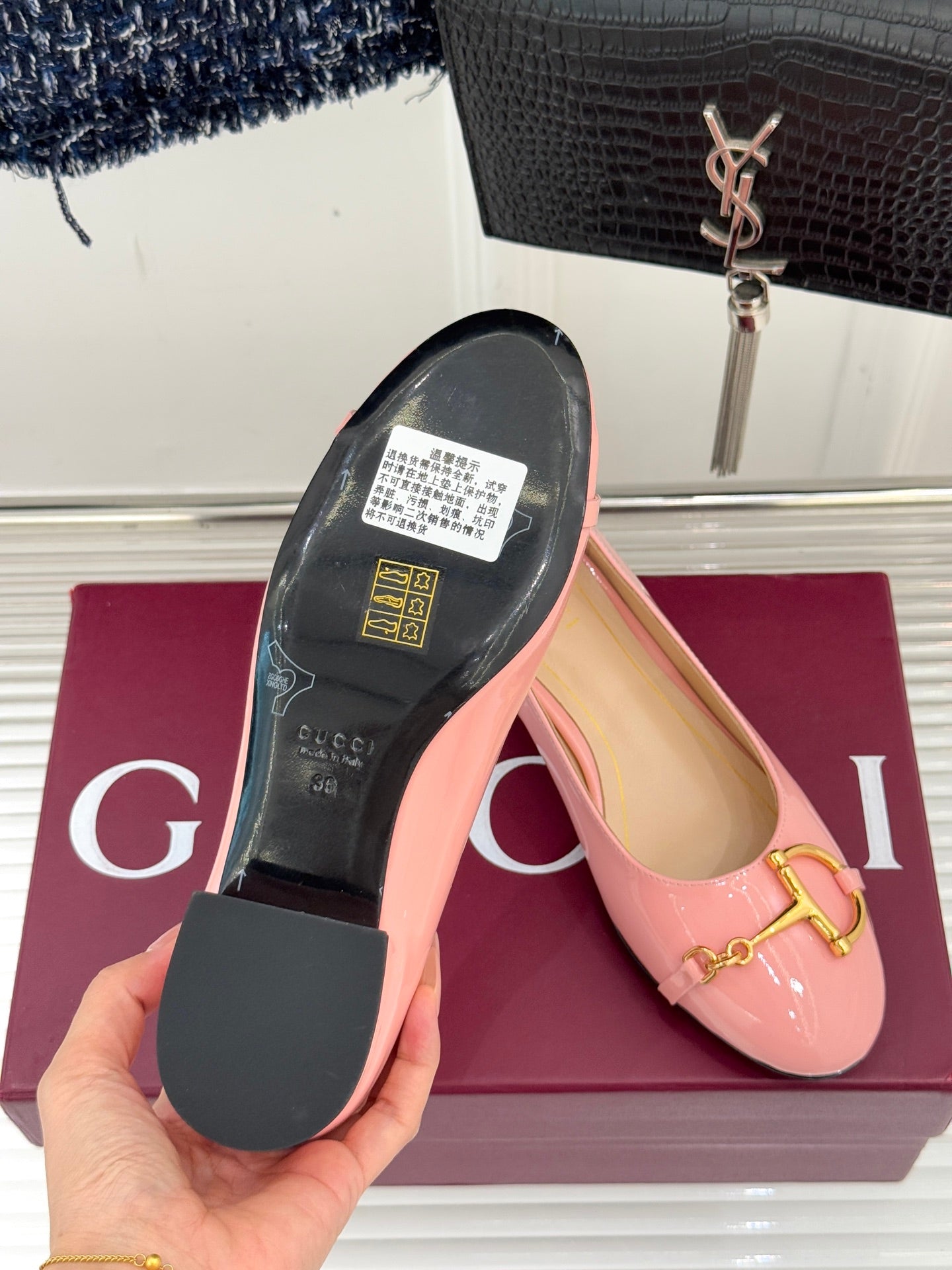 Gucci Horsebit Block Heel Pumps – 25FW
