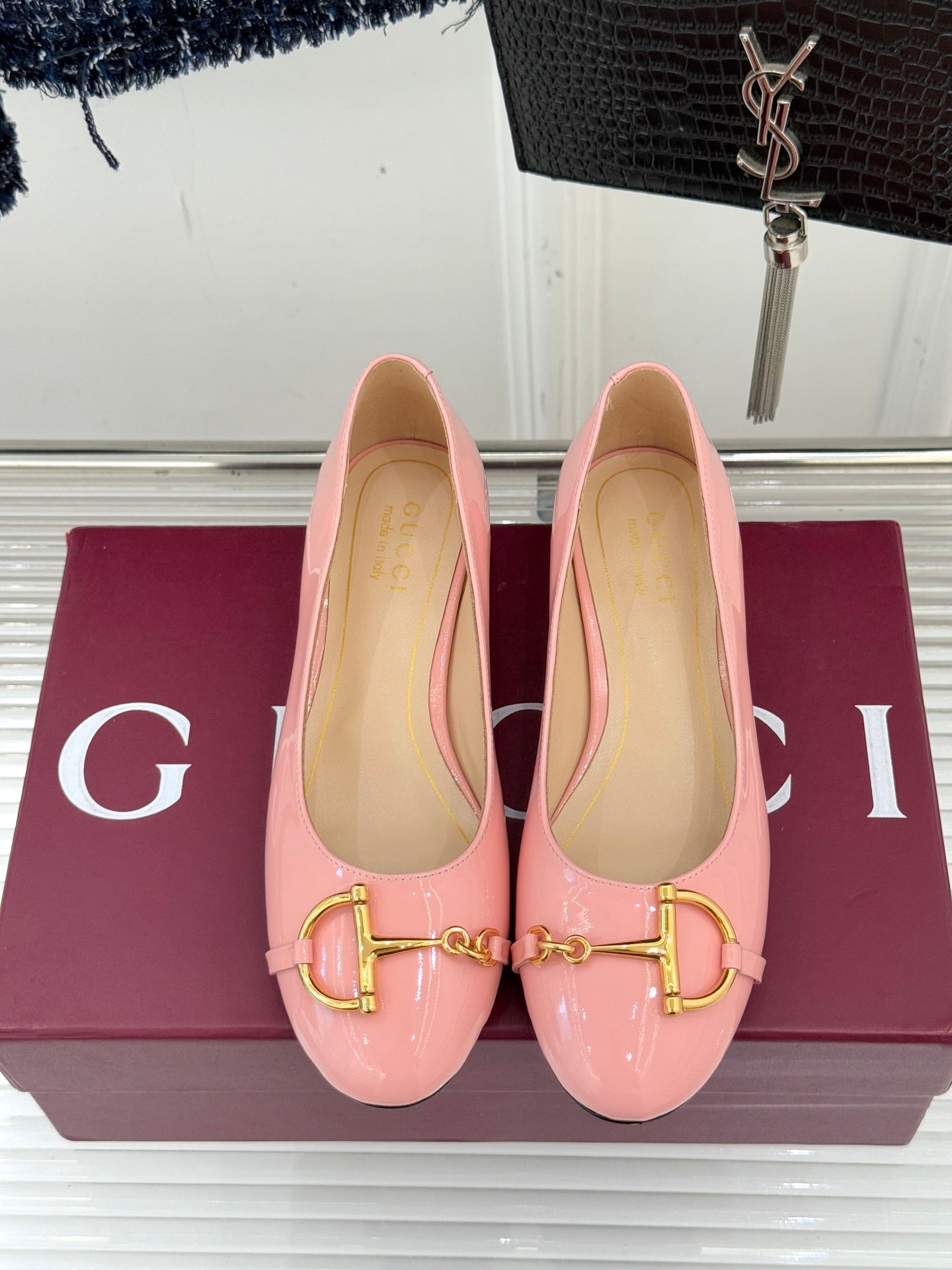 Gucci Horsebit Block Heel Pumps – 25FW