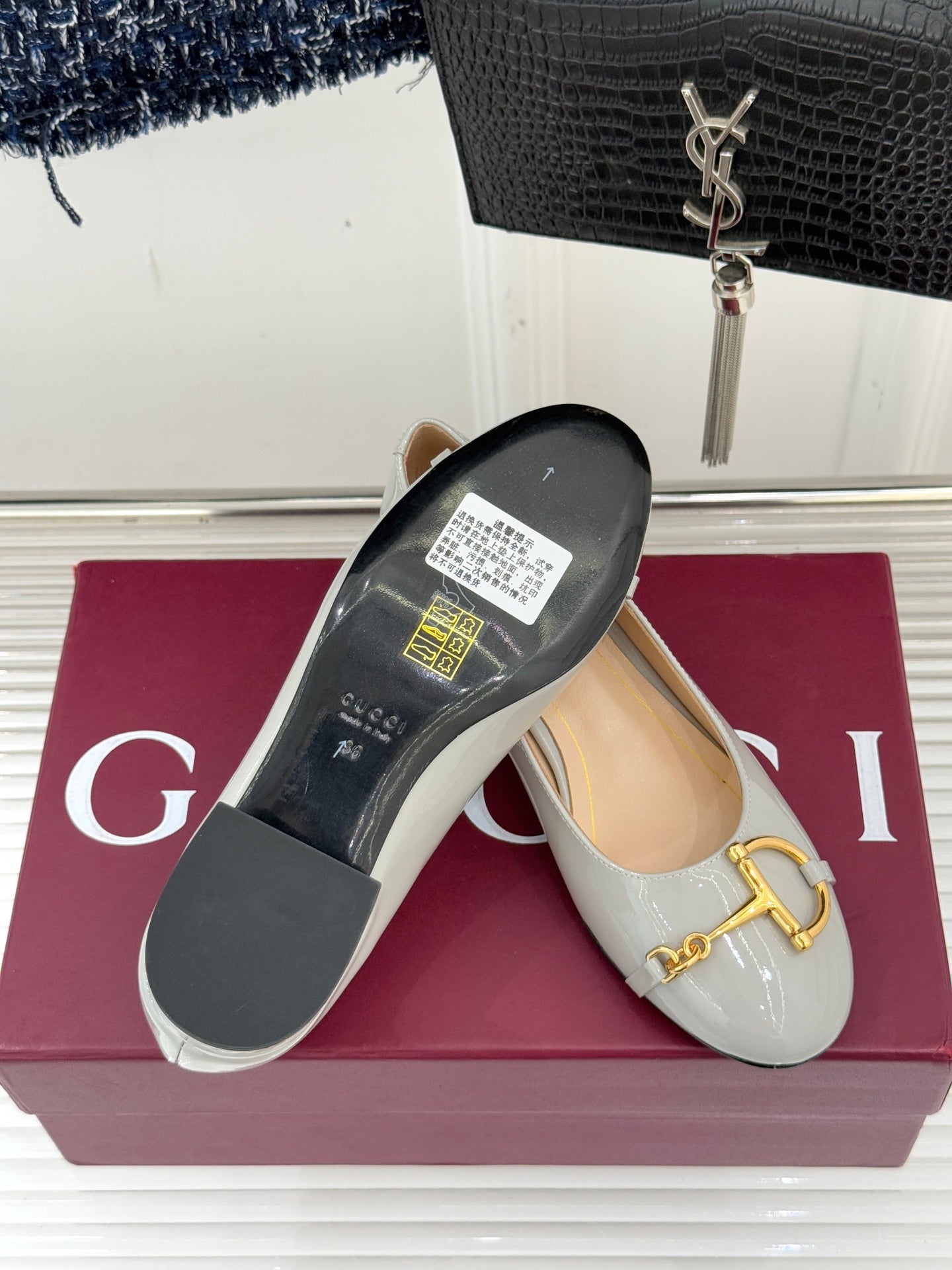Gucci Horsebit Block Heel Pumps – 25FW