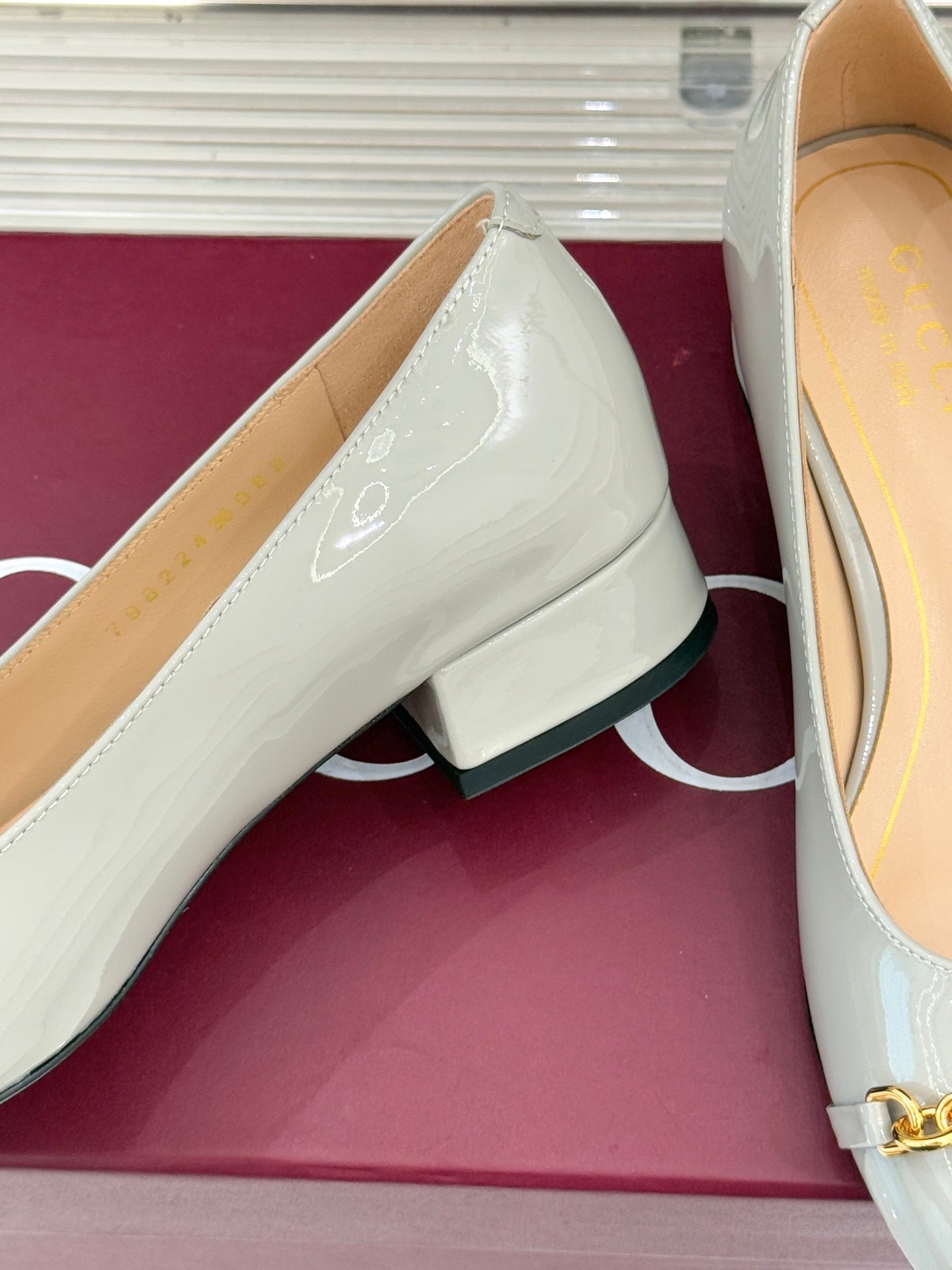 Gucci Horsebit Block Heel Pumps – 25FW