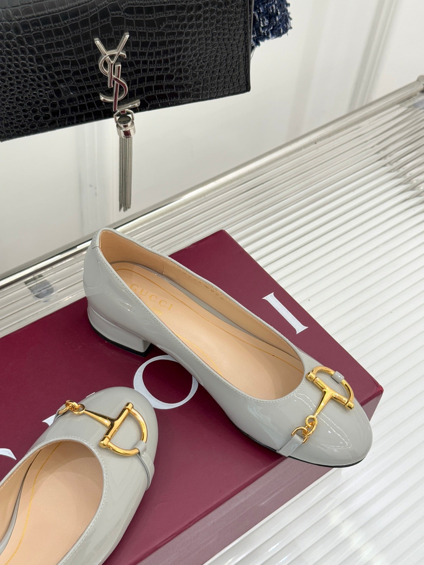 Gucci Horsebit Block Heel Pumps – 25FW