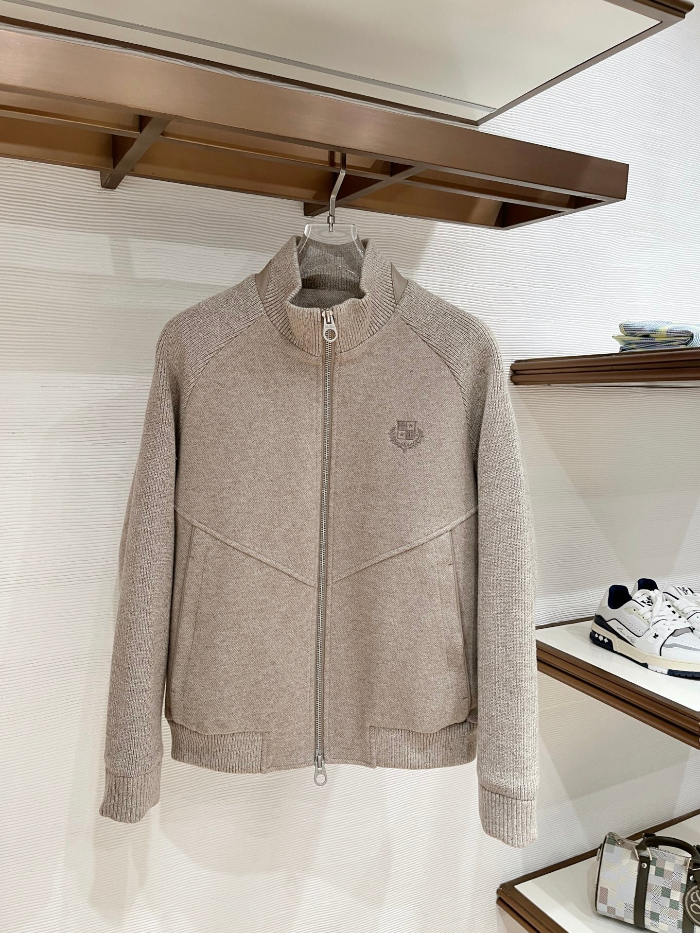 Loro Piana Knit Blend Down Jacket – 25FW
