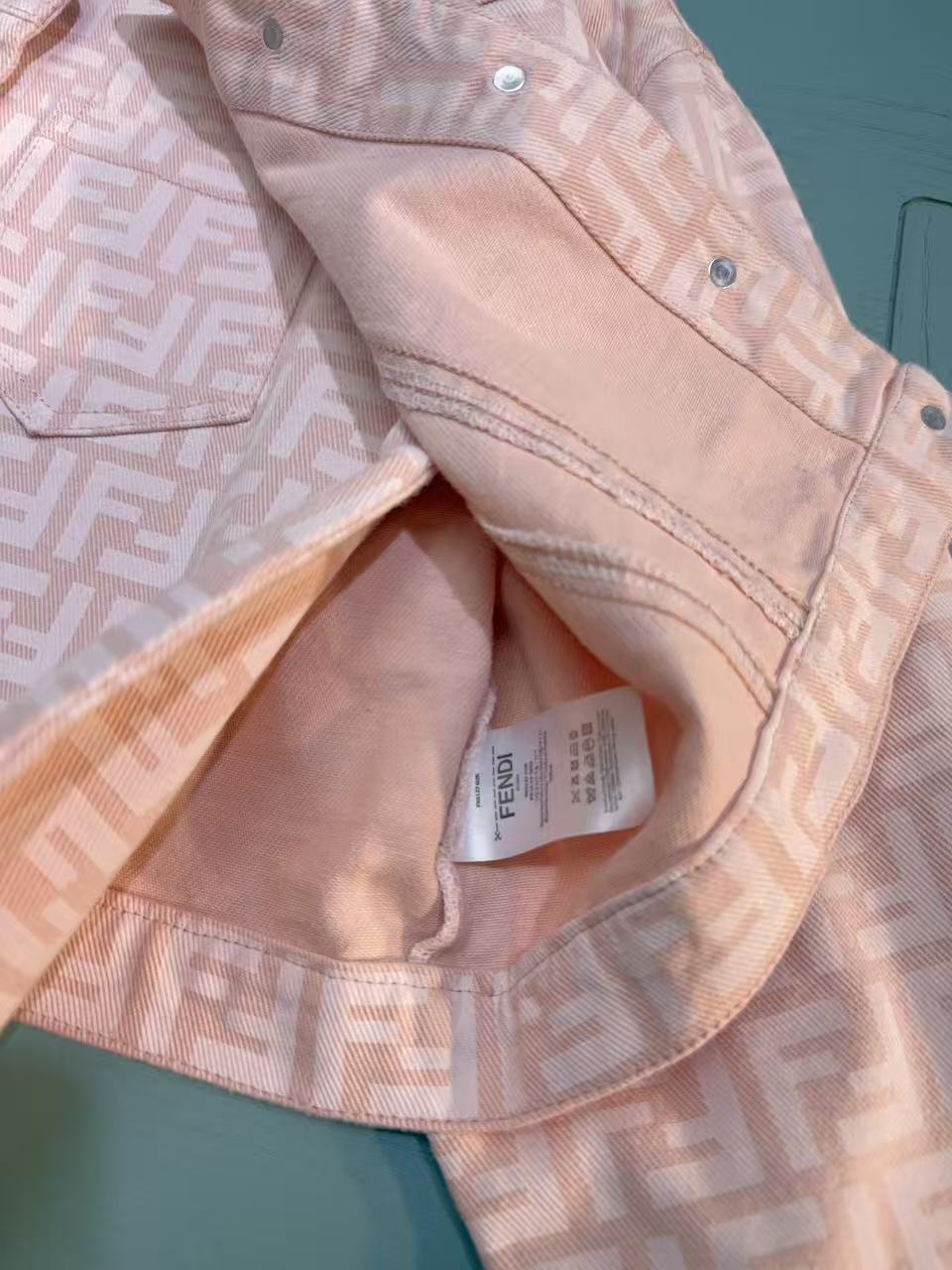 Fendi Kids Two-Piece Set (Jacket & Dress) – 2025SS