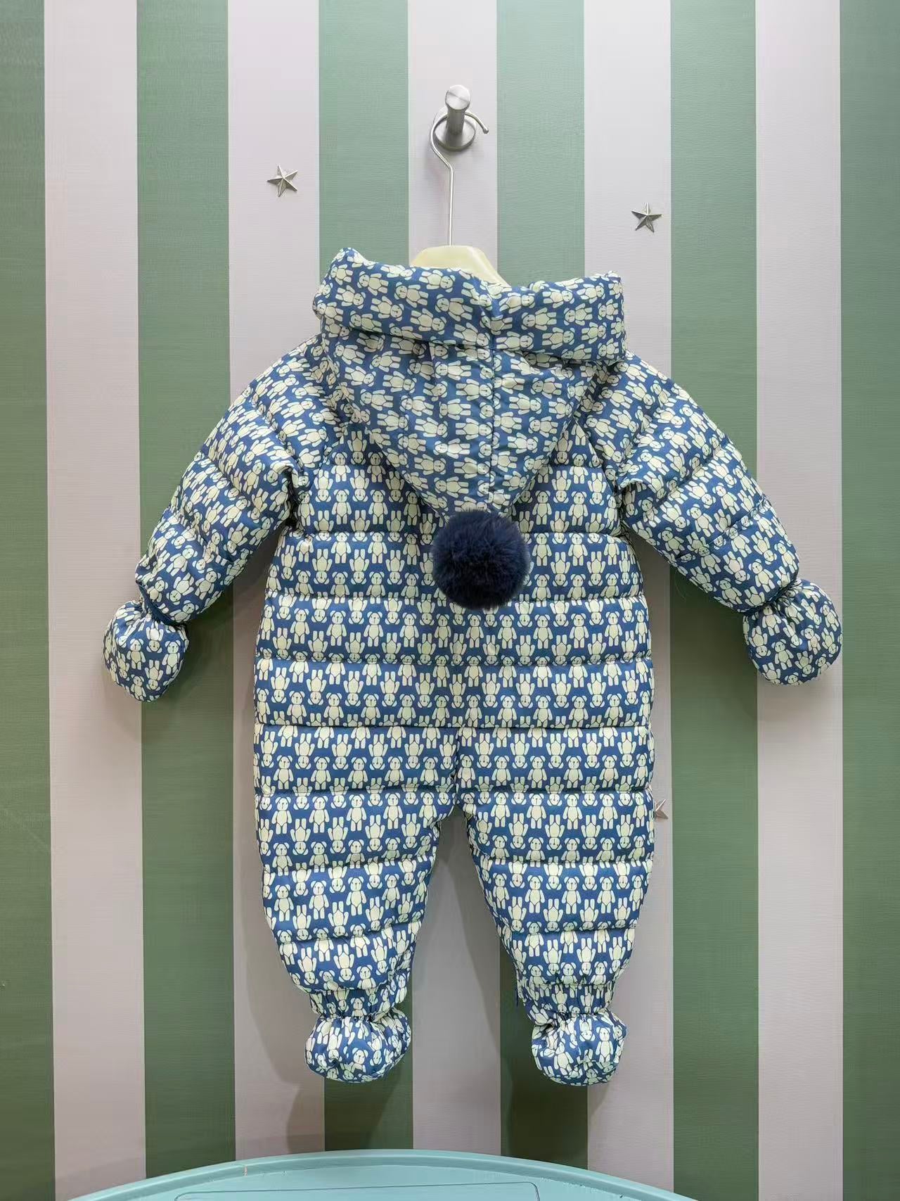 Burberry Infant Padded Romper Three-Piece Set – 2025FW