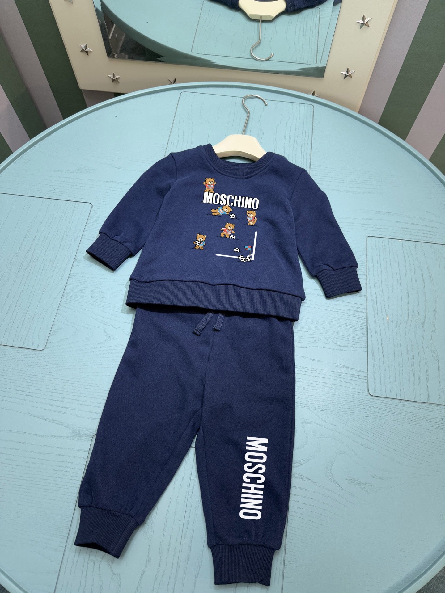 Moschino Infant Two-Piece Sweatshirt Set – Kids Collection – 2025SS