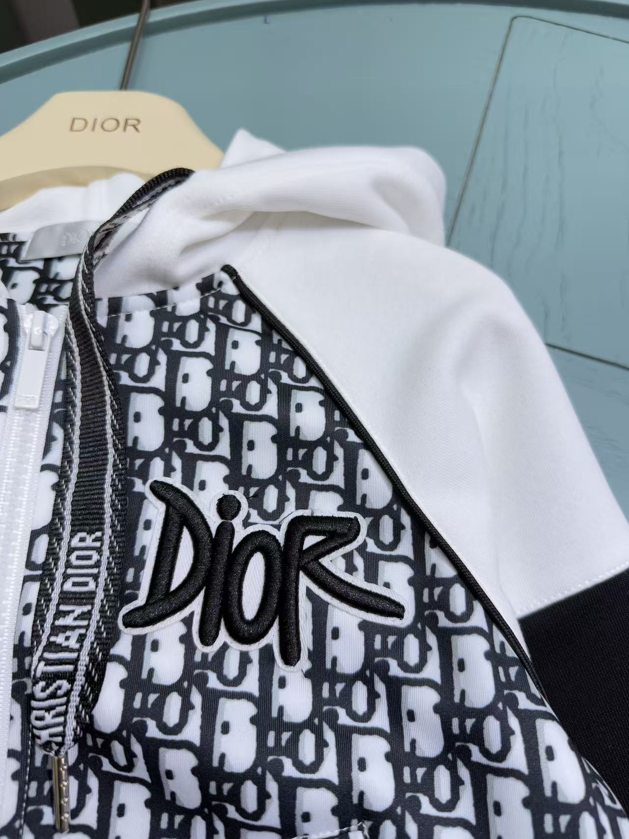 Dior High-End Children's Hooded Tracksuit Set – Kids Collection – 2025AW