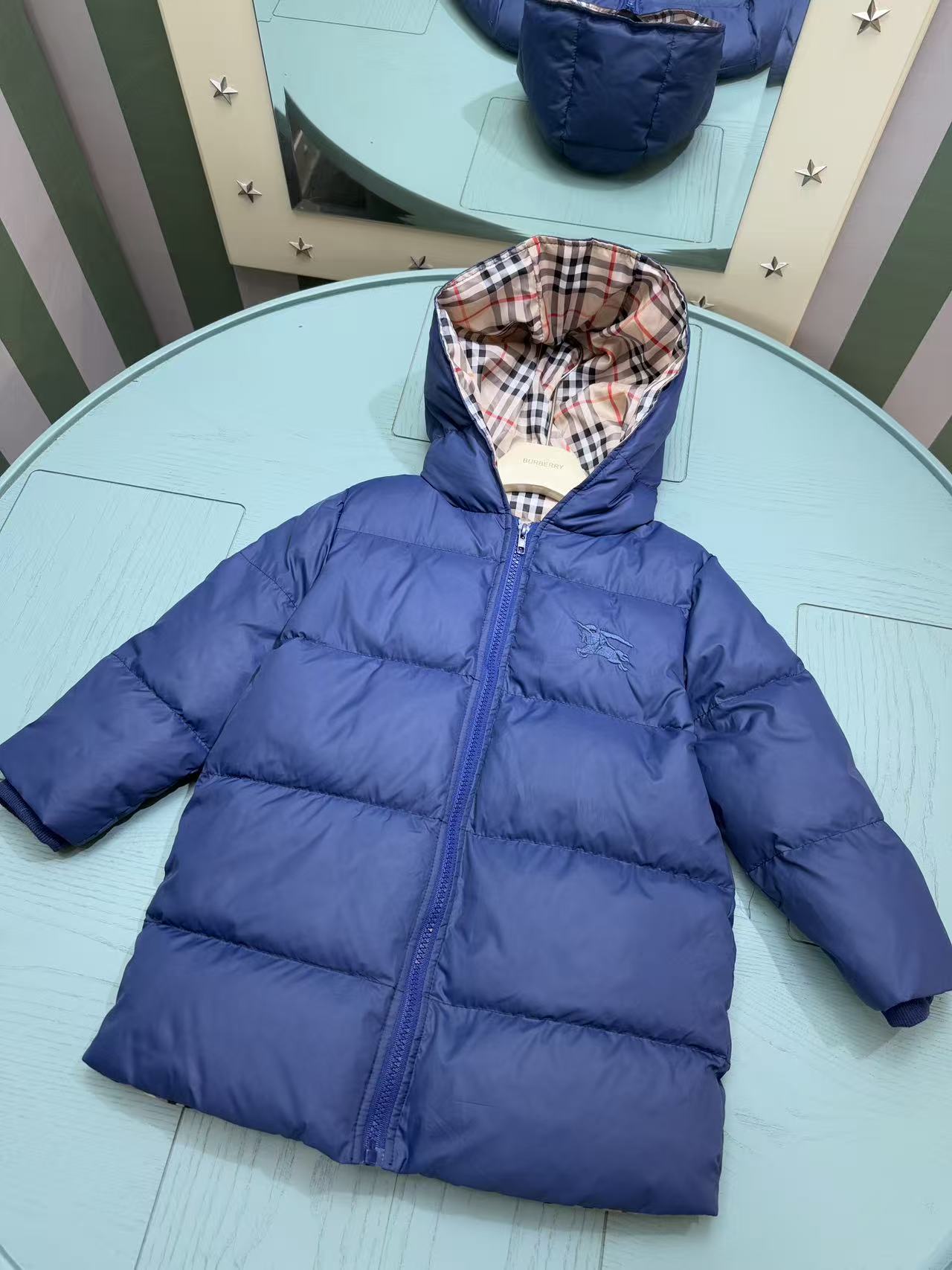 Burberry Classic Logo Puffer Jacket – Kids Collection – 2025SS