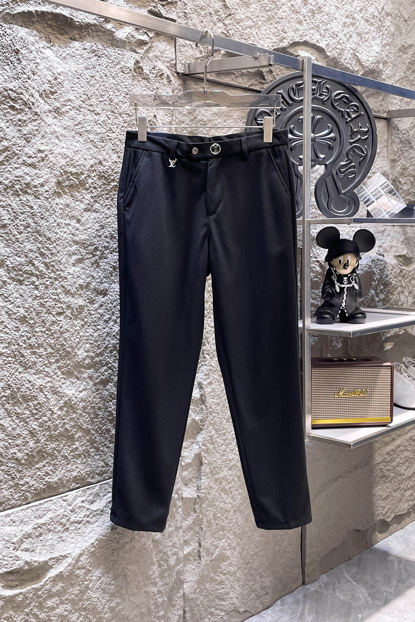 Louis Vuitton Wool Blend Dress Trousers – Autumn/Winter Collection