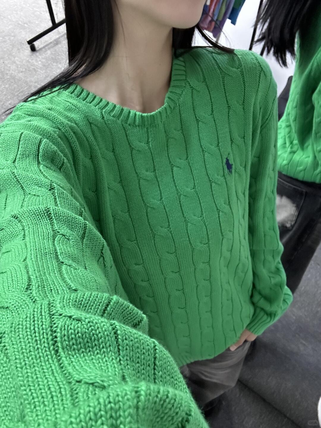 Ralph Lauren Inspired Cable Knit Sweater