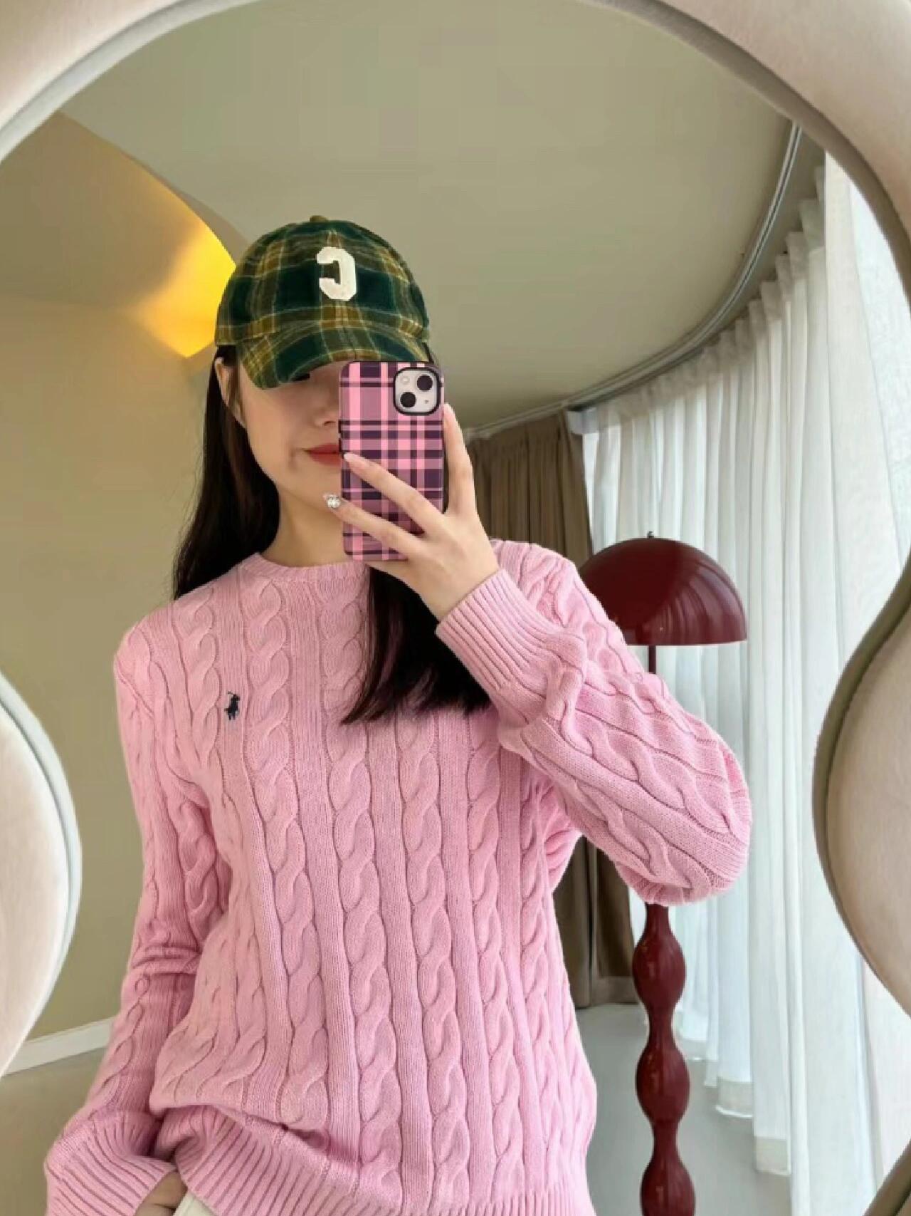 Ralph Lauren Cable Knit Loose Fit Sweater