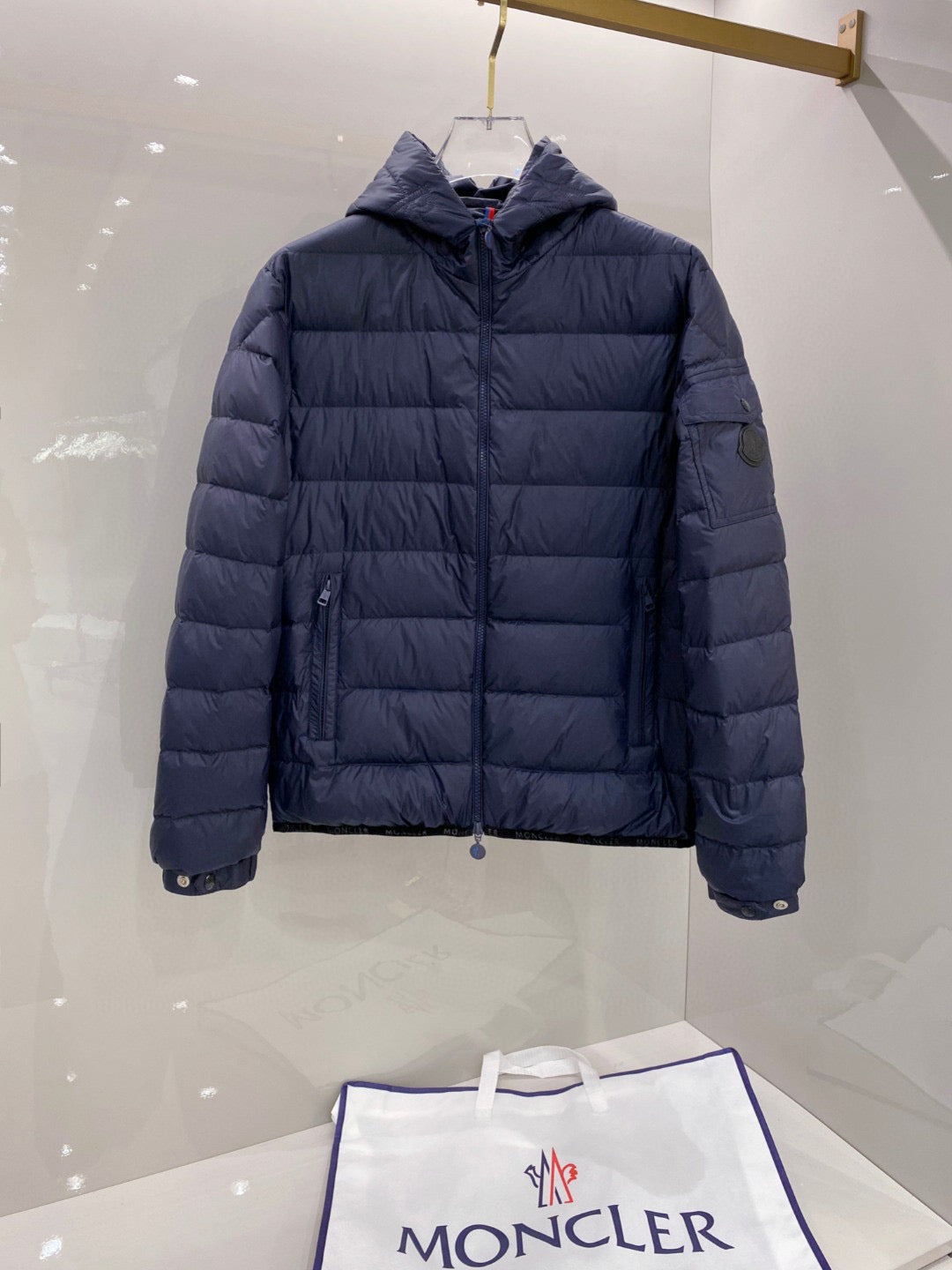 Moncler Men's Hooded Goose Down Jacket – 2025FW