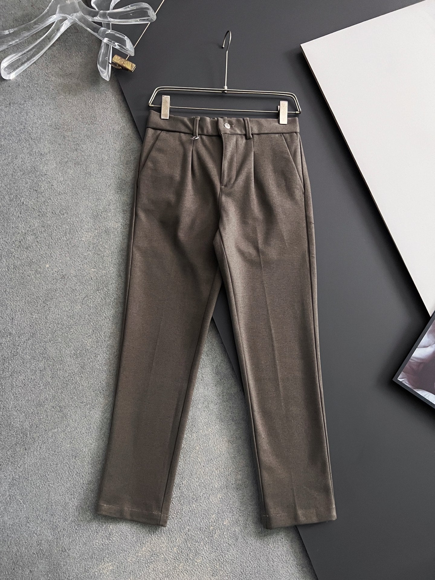 Moncler 2025 Pure Cotton Casual Trousers