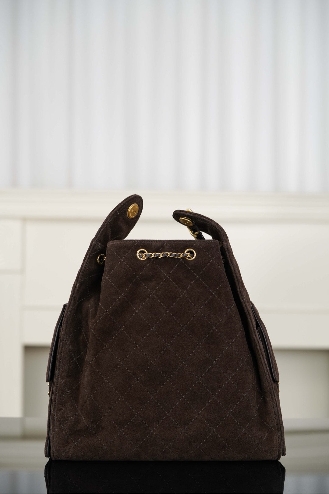 Chanel 25K Suede Hobo Bucket Bag – 25K Collection