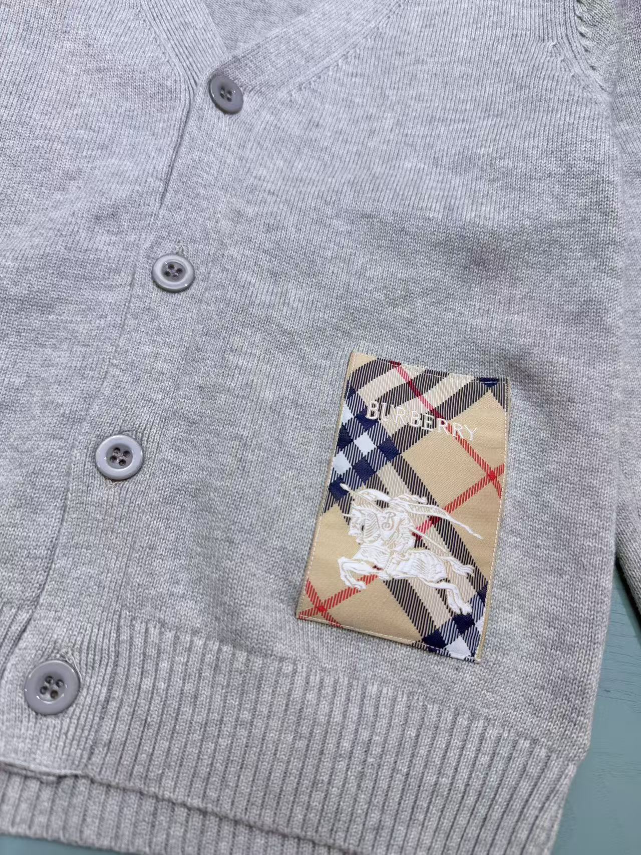 Burberry Classic Kids Knit Cardigan – 2025SS