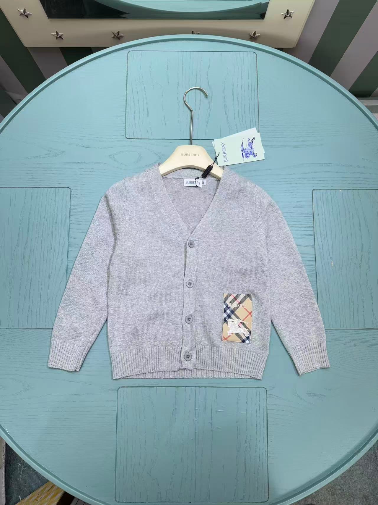Burberry Classic Kids Knit Cardigan – 2025SS
