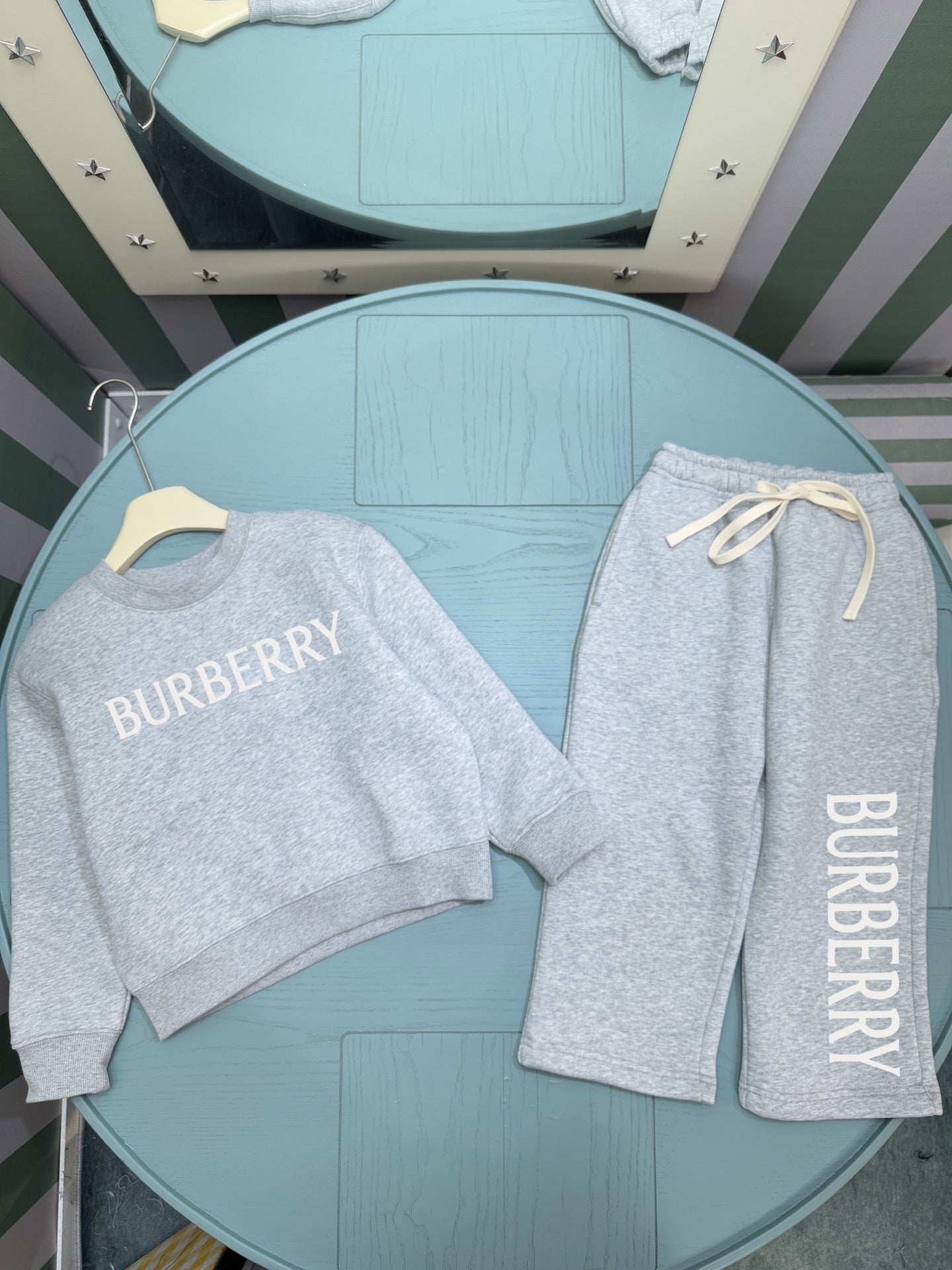 Burberry Kids Fleece Sweatshirt Set – Kids Collection – 2025FW