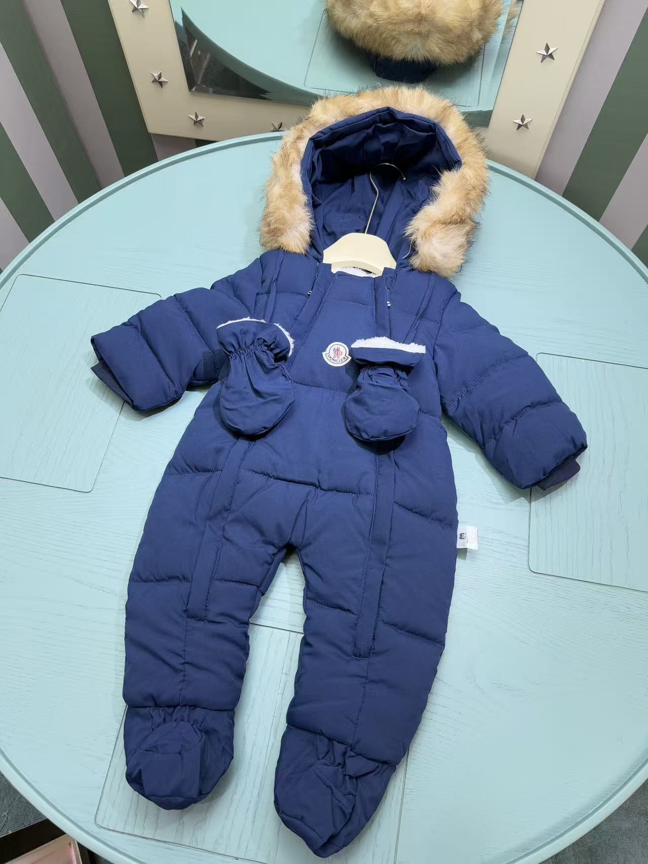 Moncler Classic Infant Padded Romper – 2025FW