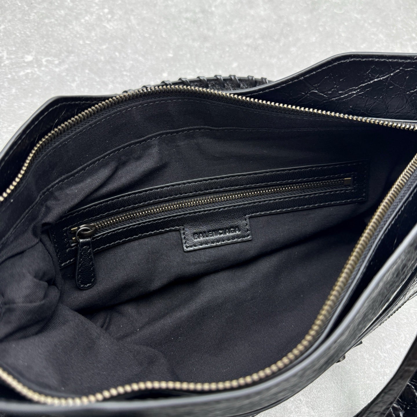 Balenciaga Le City First Bag in Oil Wax Leather
