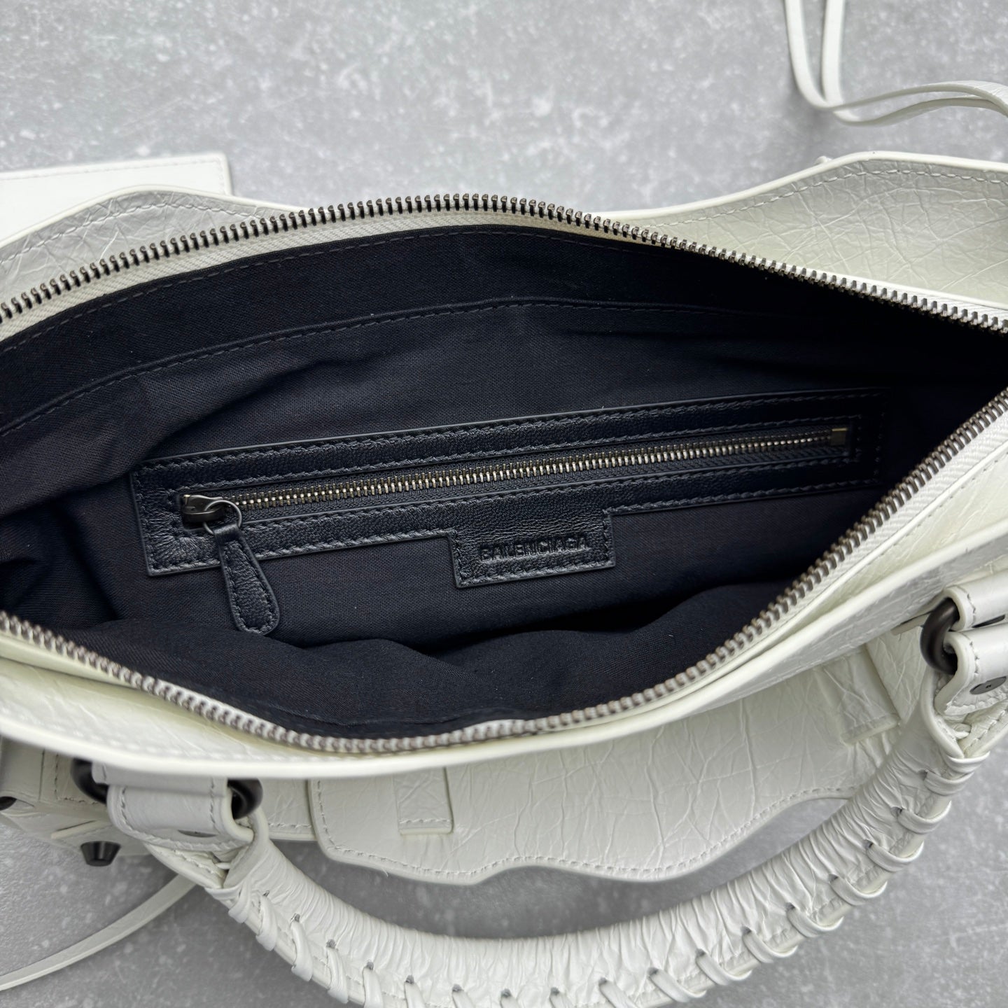 Balenciaga Le City First Bag in Oil Wax Leather