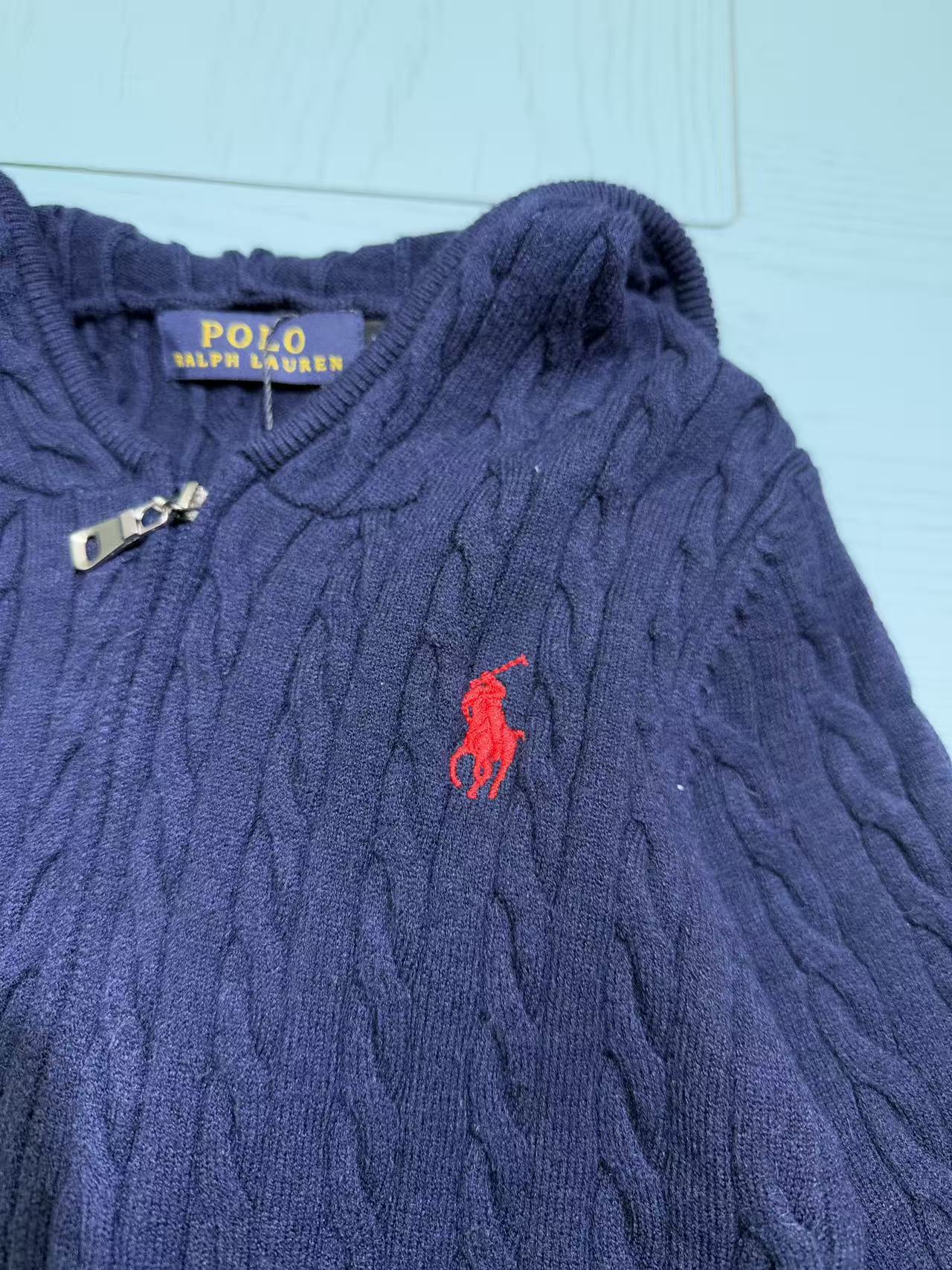 Ralph Lauren Classic Knit Cardigan – Kids Collection – 2025SS