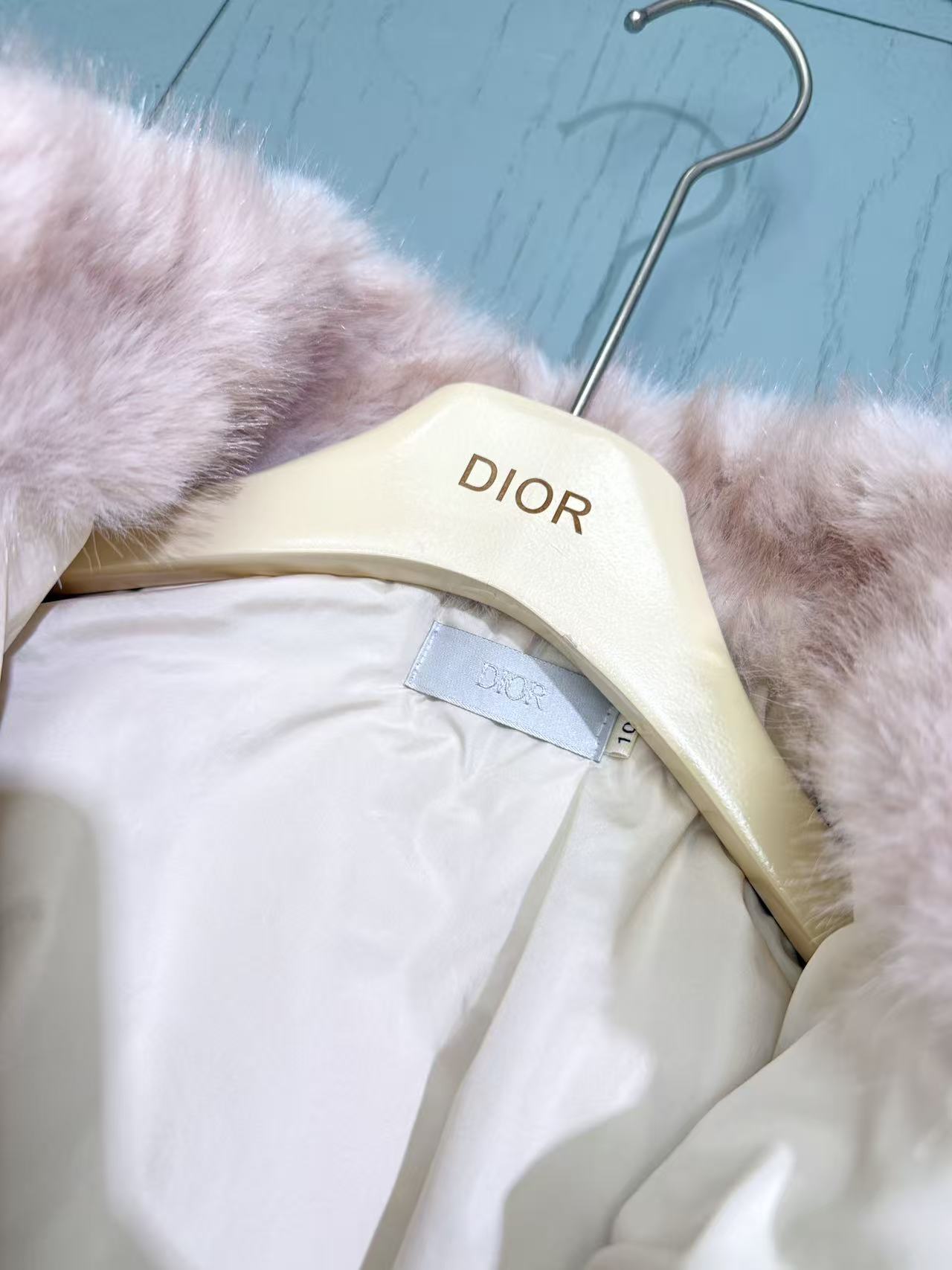 Dior Kids Faux Fur Coat – 25SS – Kids Collection