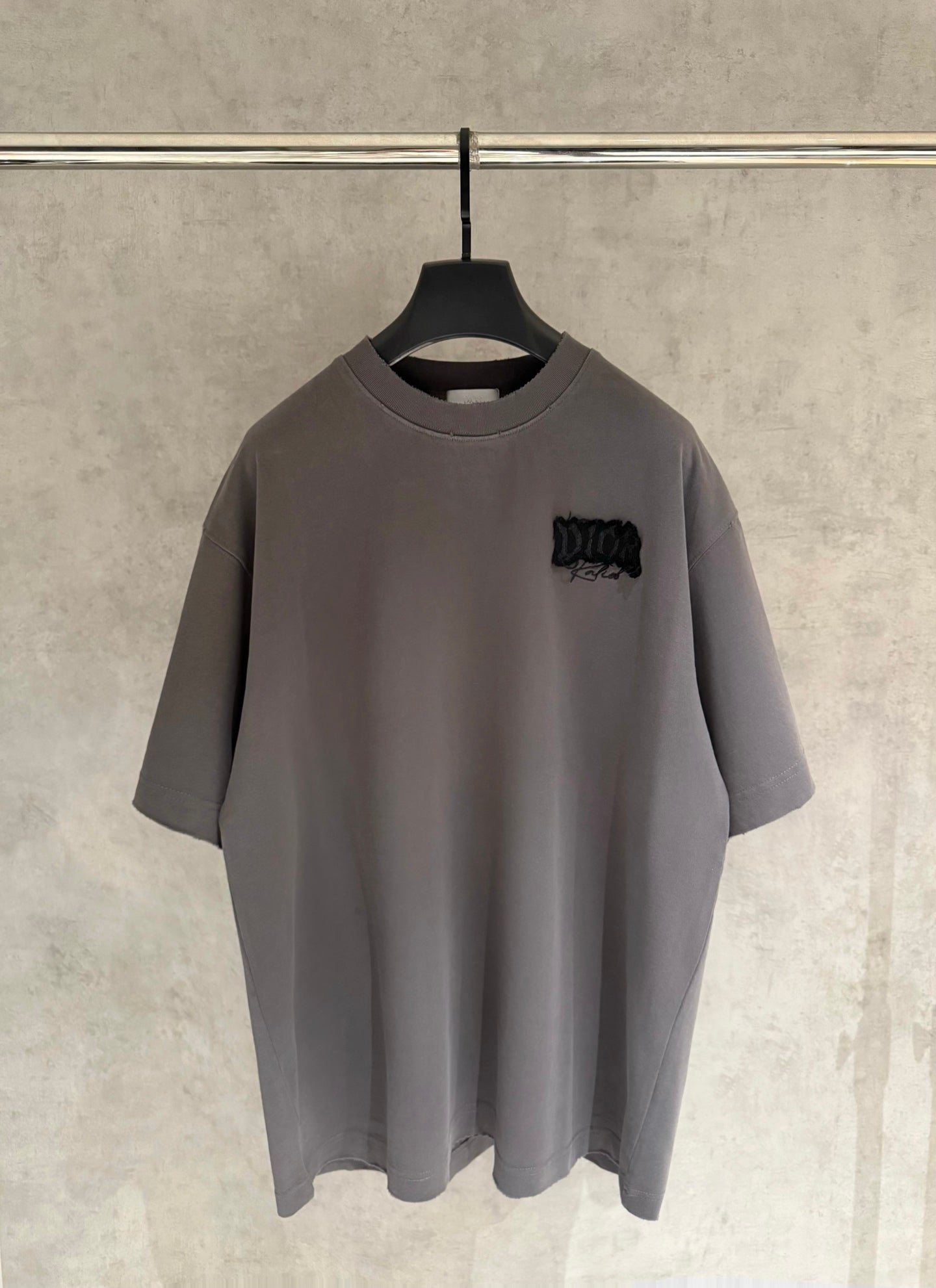 Dior Patch Embroidered Heavyweight T-Shirt