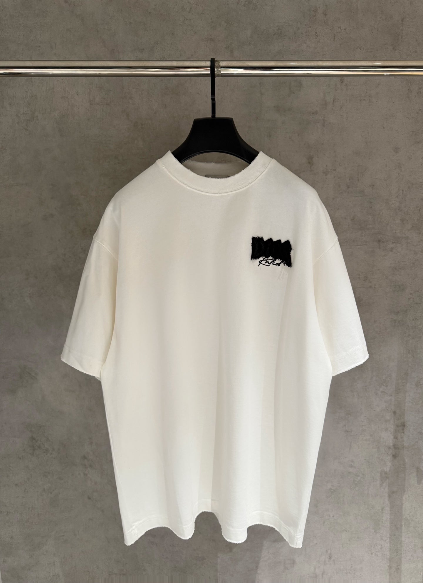 Dior Patch Embroidered Heavyweight T-Shirt