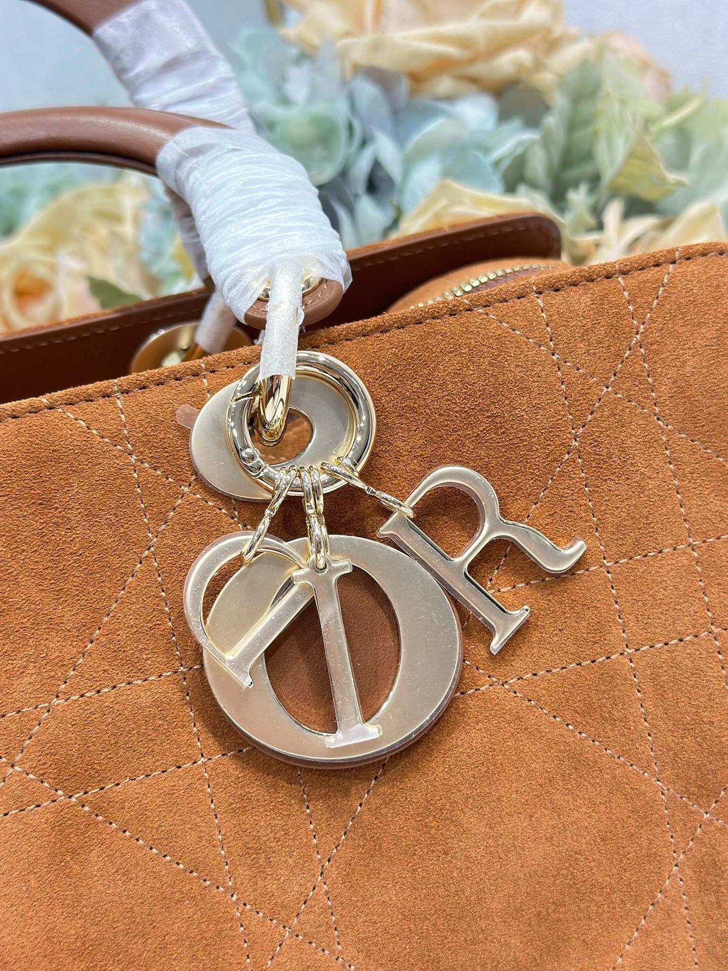 Dior Lady Dior Large Tote Bag