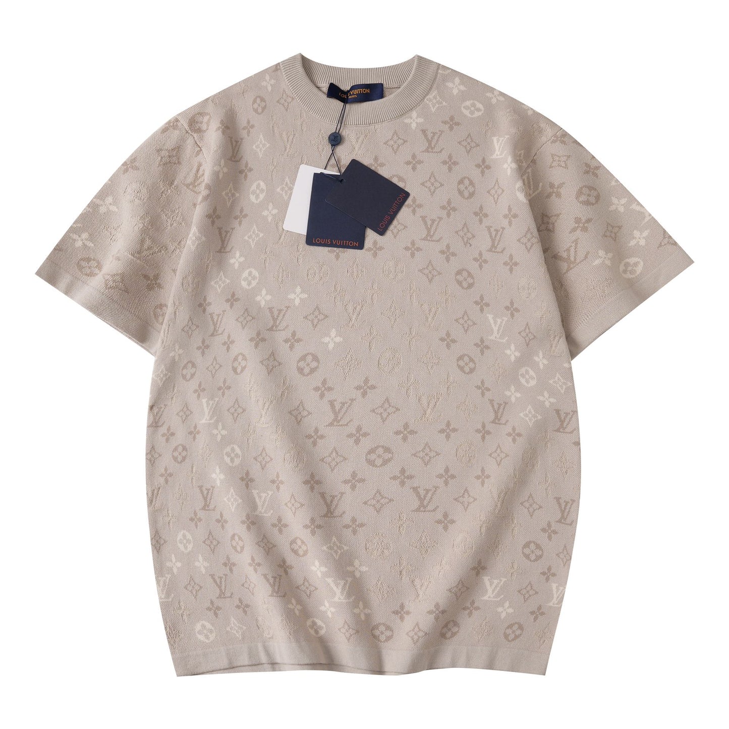 Louis Vuitton Monogram Jacquard Knit Short-Sleeve