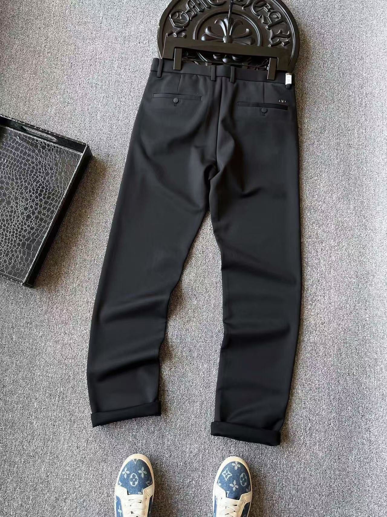 Dior Liquid Ammonia Cotton CD Business Pants – New Season